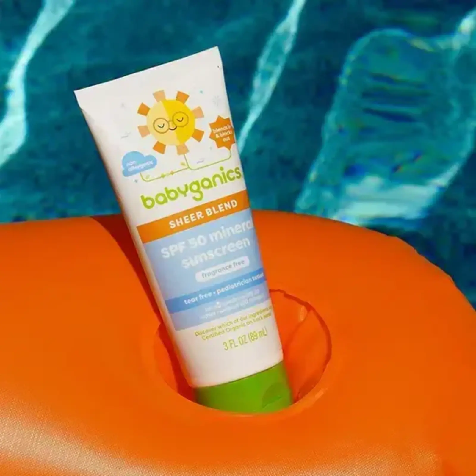 Babyganics Babyganics Fragrance-Free Baby Sheer Sunscreen Lotion SPF50 - 3oz