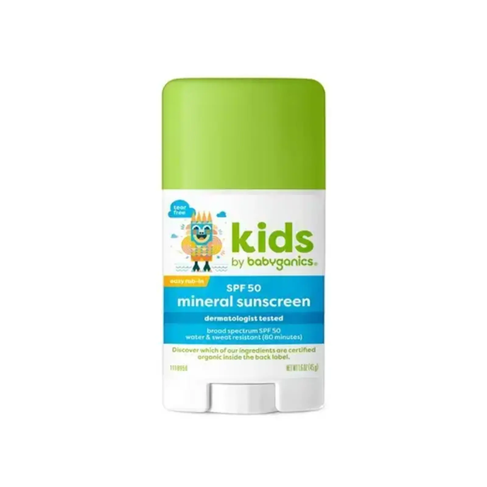 Babyganics Babyganics Fragrance-Free Kids Sunscreen Stick SPF 50 - 1.6oz