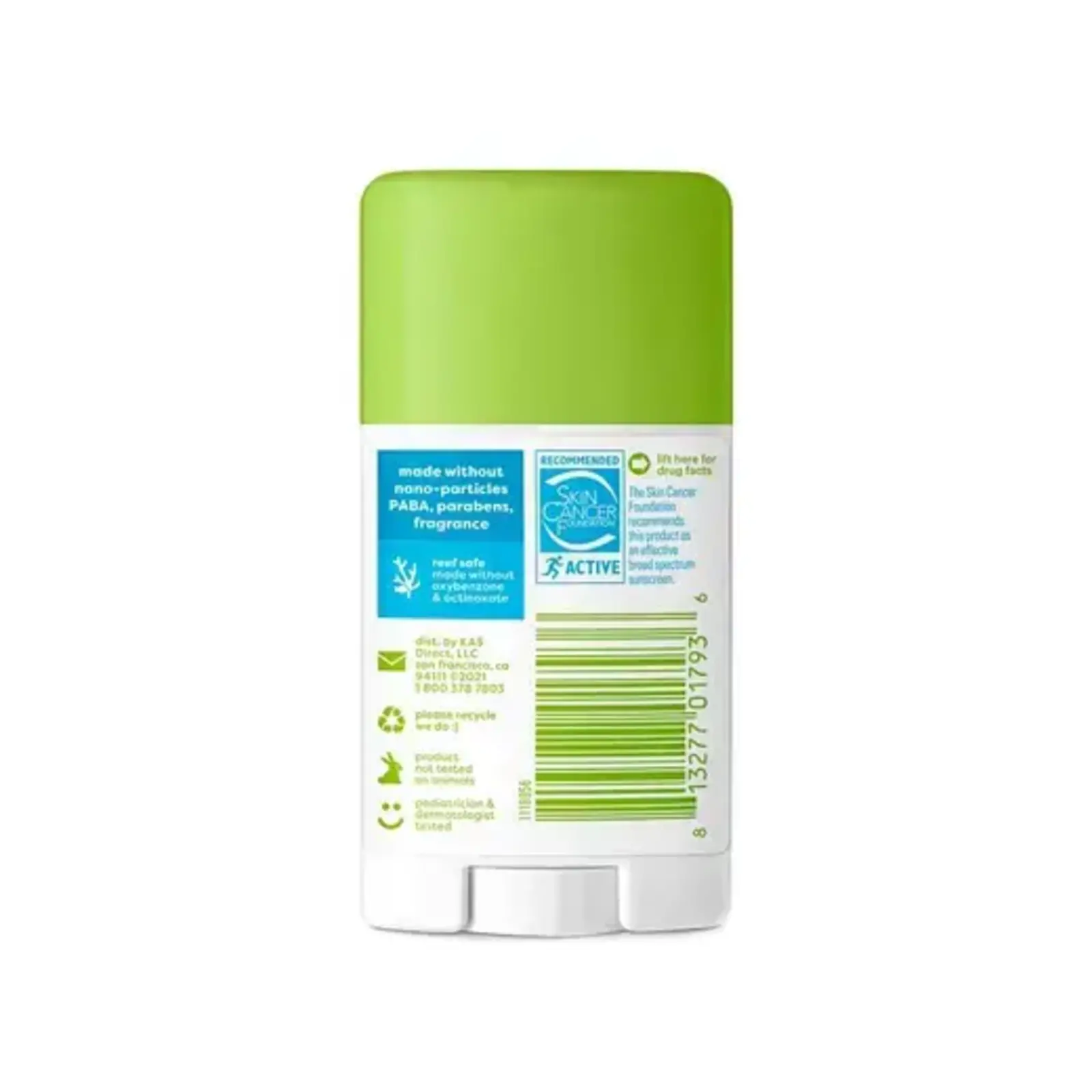 Babyganics Babyganics Fragrance-Free Kids Sunscreen Stick SPF 50 - 1.6oz
