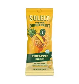 Solely Solely Organic Dried Pineapple single - 0.9oz