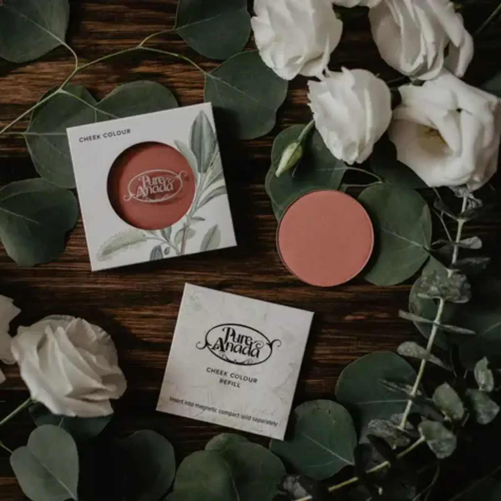 Pure Anada 039853100711 COMPACT Pressed Cheek Colour - Tender Twig 9g