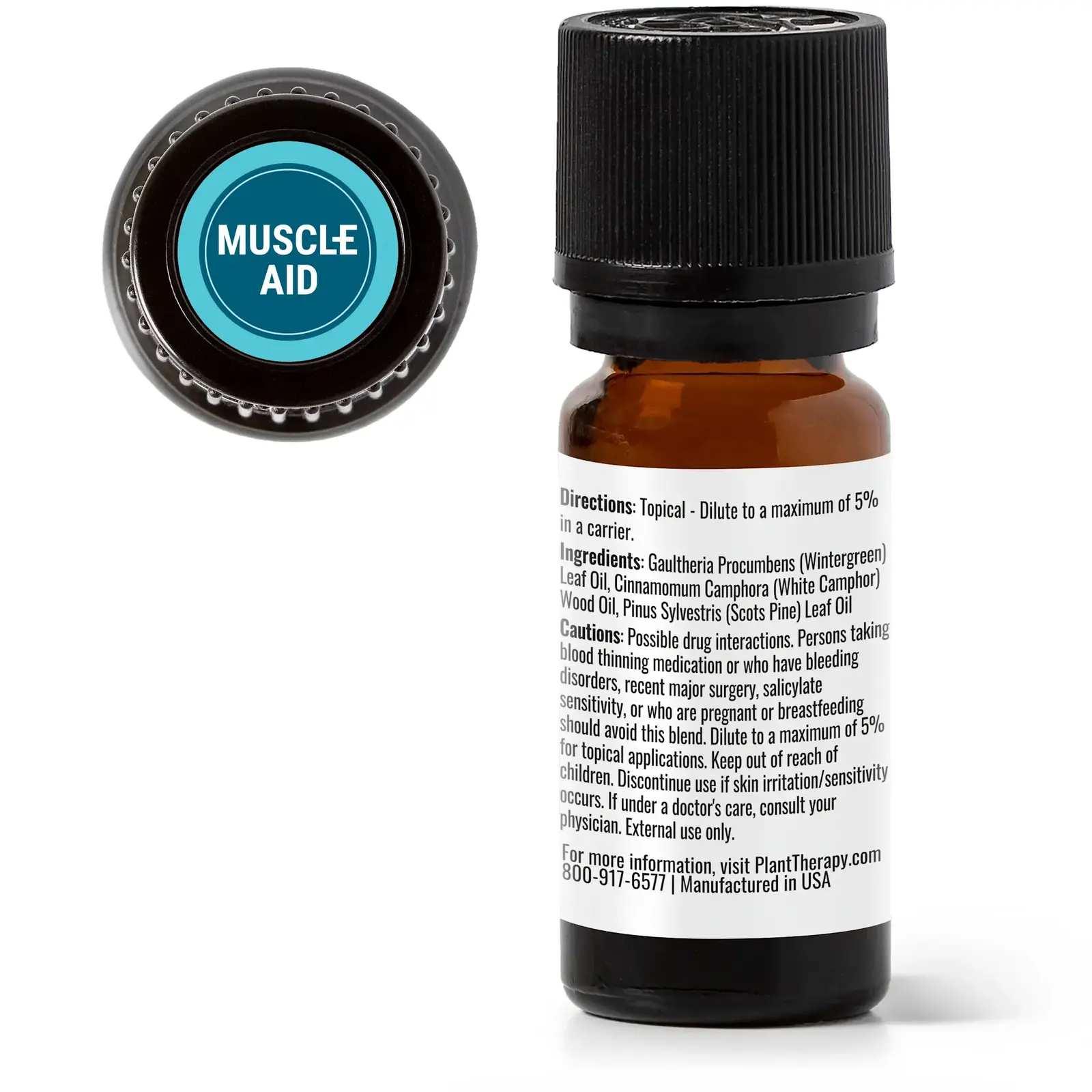 Plant Therapy Muscle Aid Synergy Essential Oil 10 mL