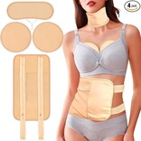 Yhovid 4pc Castor Oil Pack Wrap