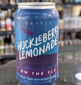 Dry Fly On the Fly Huckleberry Lemonade - 12oz can