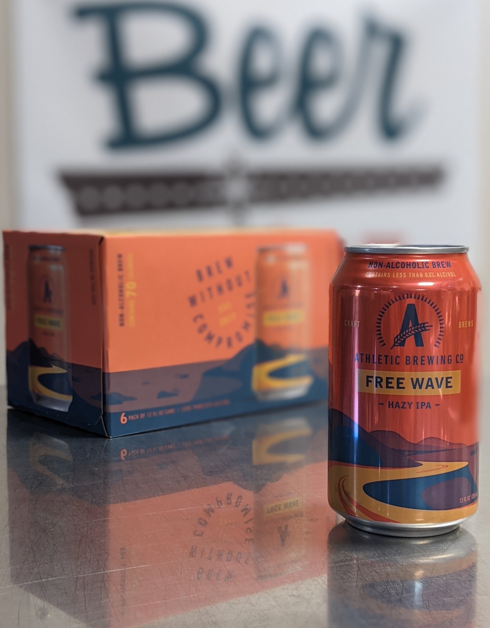 Athletic Free Wave Double Hop NEIPA NA - 12oz Can