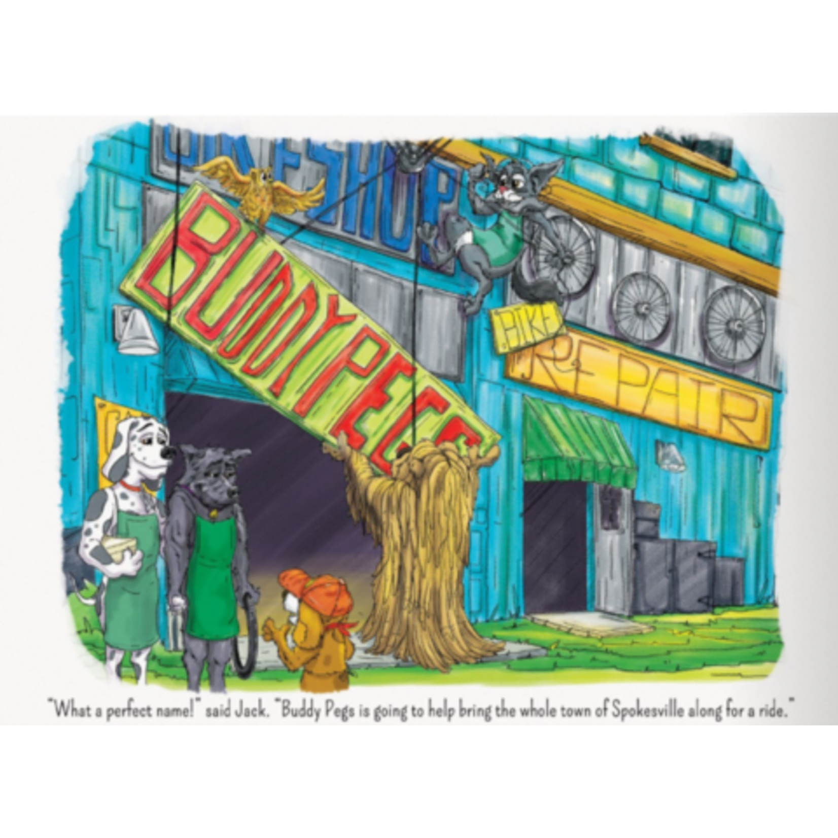 Buddy Pegs Taking The Lead Book