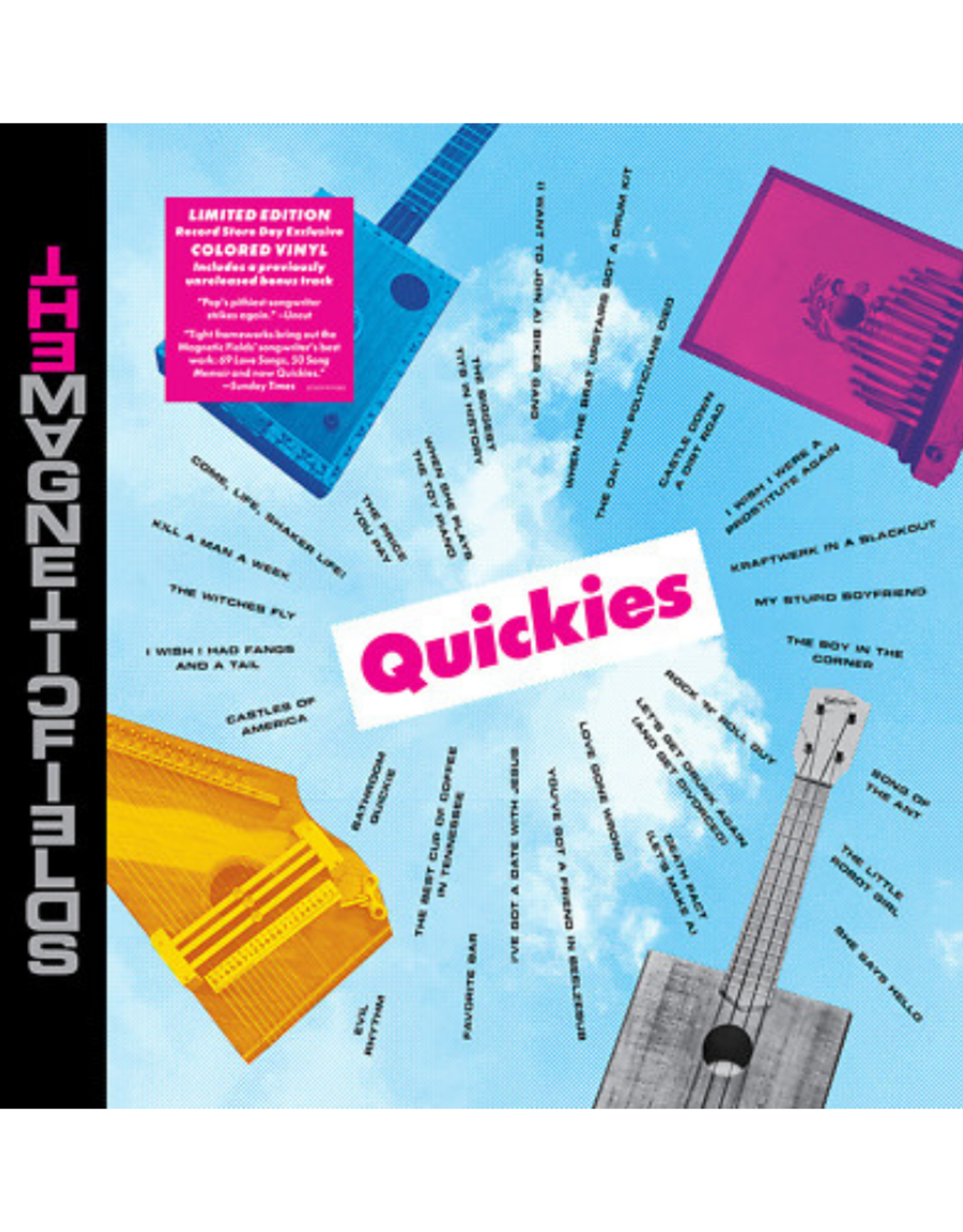 Magnetic Fields - Quickies (Transparent Magenta Vinyl) (RSD 2020 BF)