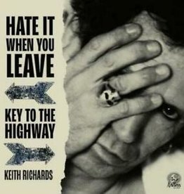 Keith Richards - Hate It When You Leave B/W Key To The Highway (Red Vinyl/Gatefold/Rare B-Sdie)  (RSD 2020)
