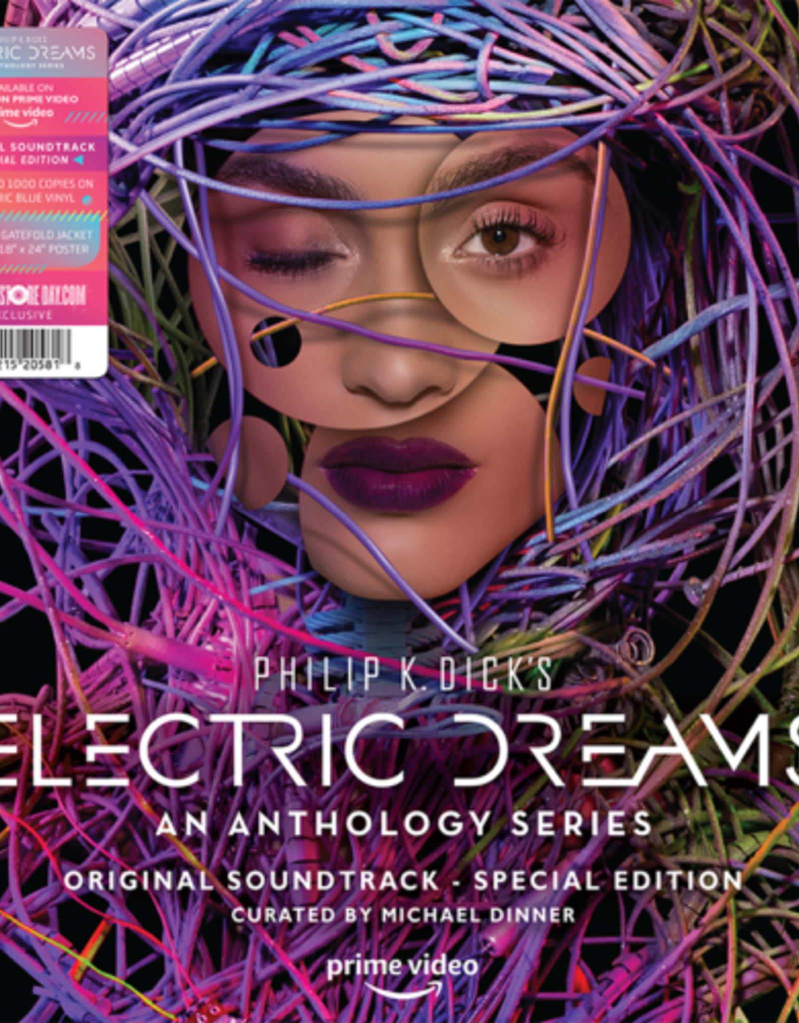 Various Artists Philip K Dick S Electric Dreams Ost Electric Blue Vinyl Poster Gatefold Jacket Rsd 2019 Byrdland Records