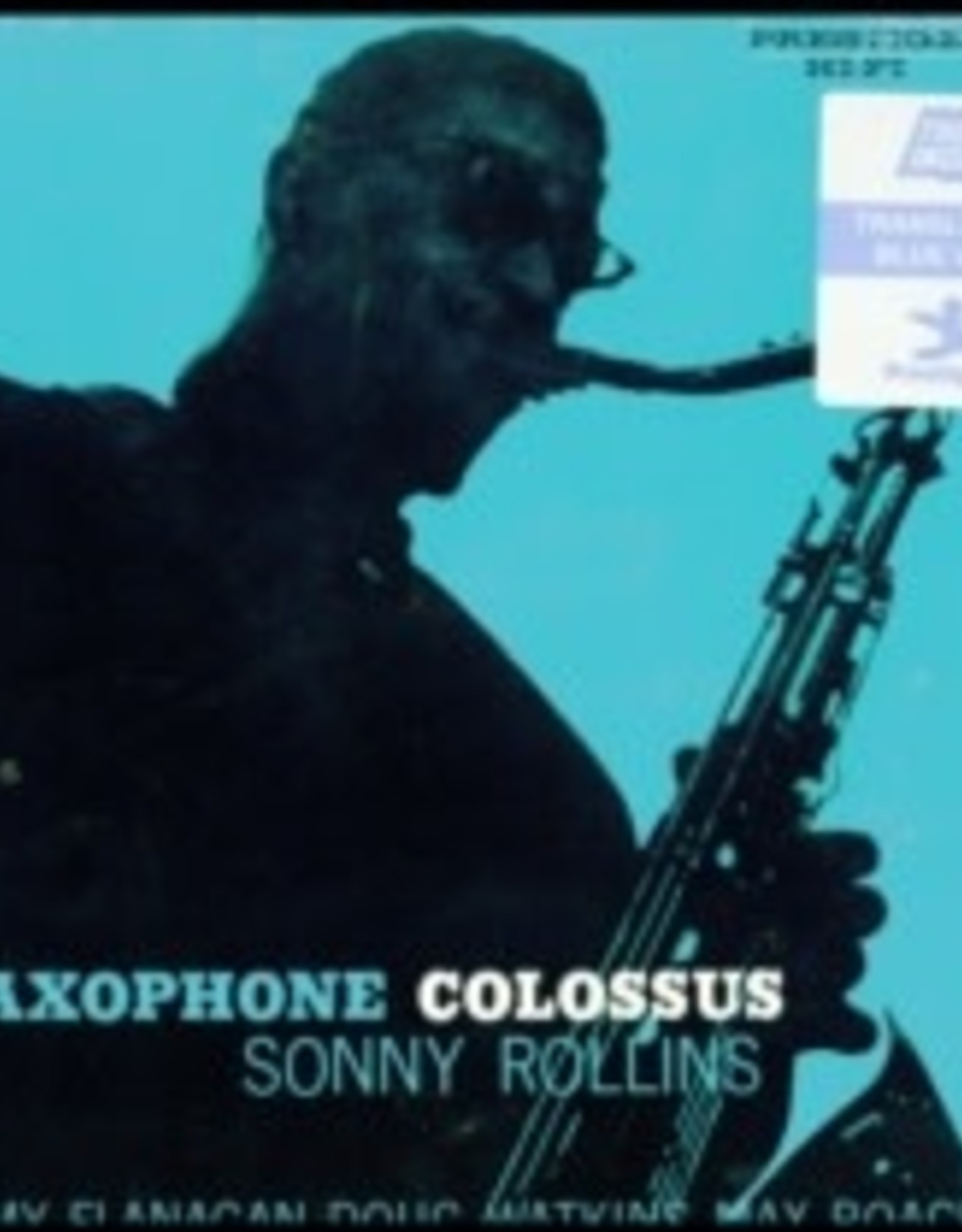 Sonny Rollins Quartet - Tenor Madness - Vinyl - Single Disc Limited Edition Colored Translucent Blue Vinyl