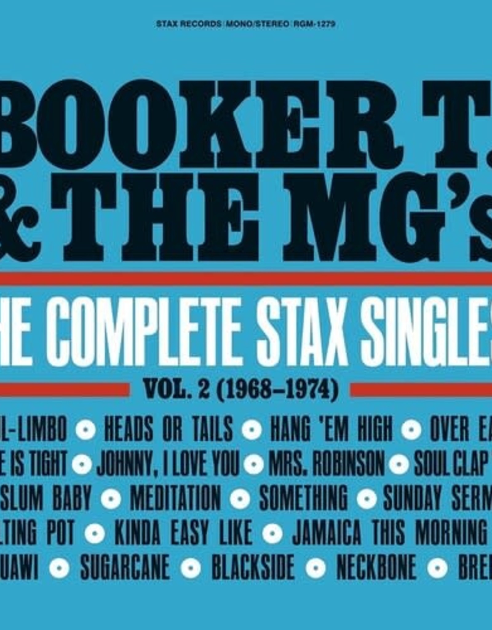 Booker T. & the MG's	 - The Complete Stax Singles Vol. 2 (1968-1974) (2-LP, Red Vinyl)