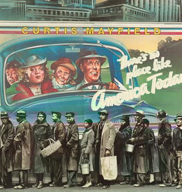 Curtis Mayfield - There's No Place Like America (Blue Vinyl)