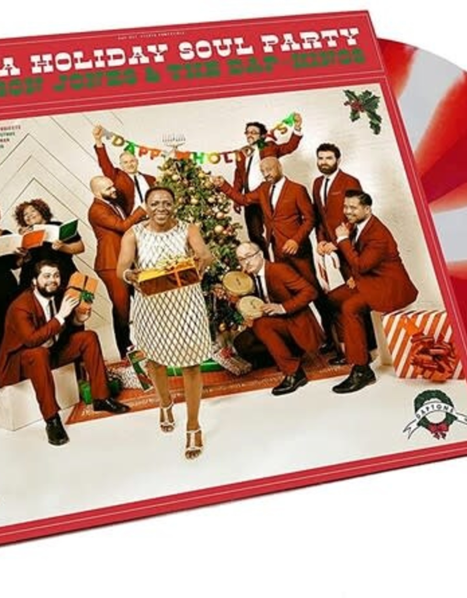 Sharon Jones & the Dap-Kings - It's A Holiday Soul Party (Candy Cane Color Vinyl)