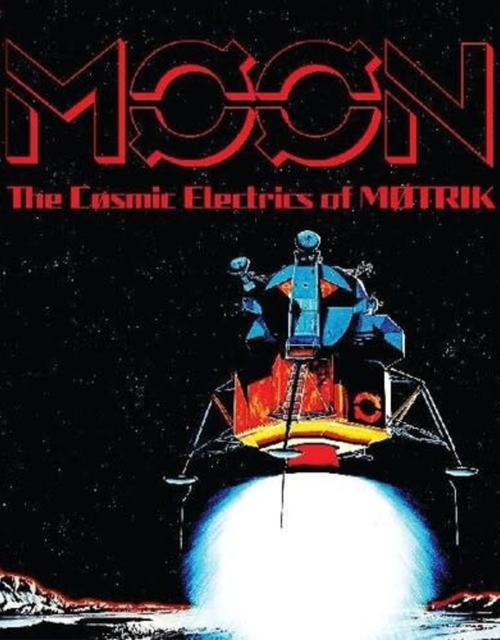 Motrik - MOON: The Cosmic Electrics of MOTRIK (2LP, RED / BLUE VINYL)