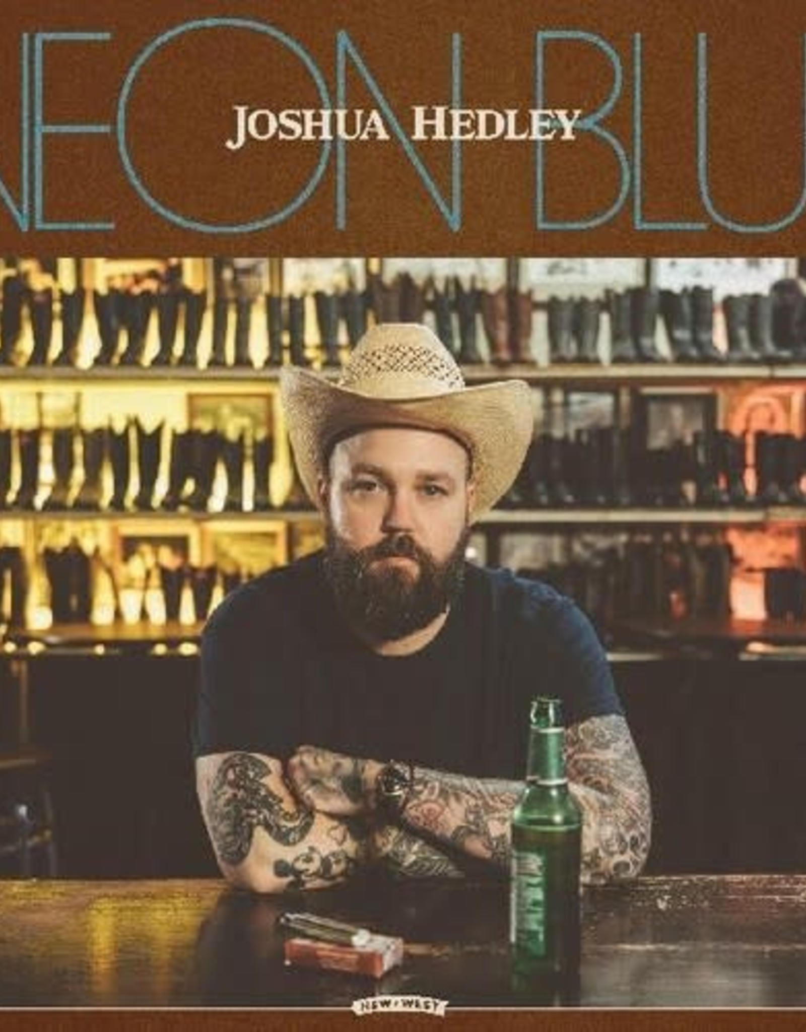 Joshua  Hedley - Neon Blue (Coke Bottle Clear Vinyl Indie Exclusive)
