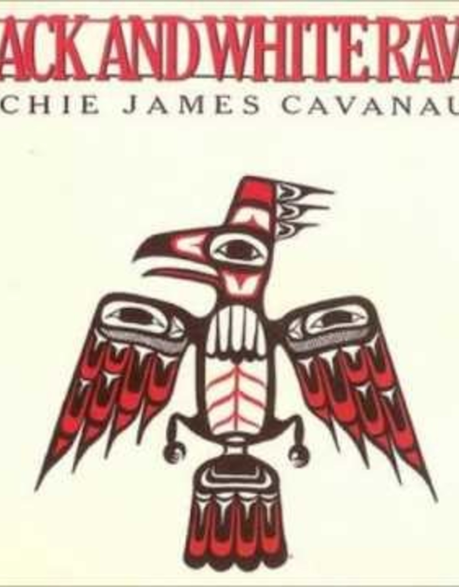 Archie James Cavanaugh - Black and White Raven