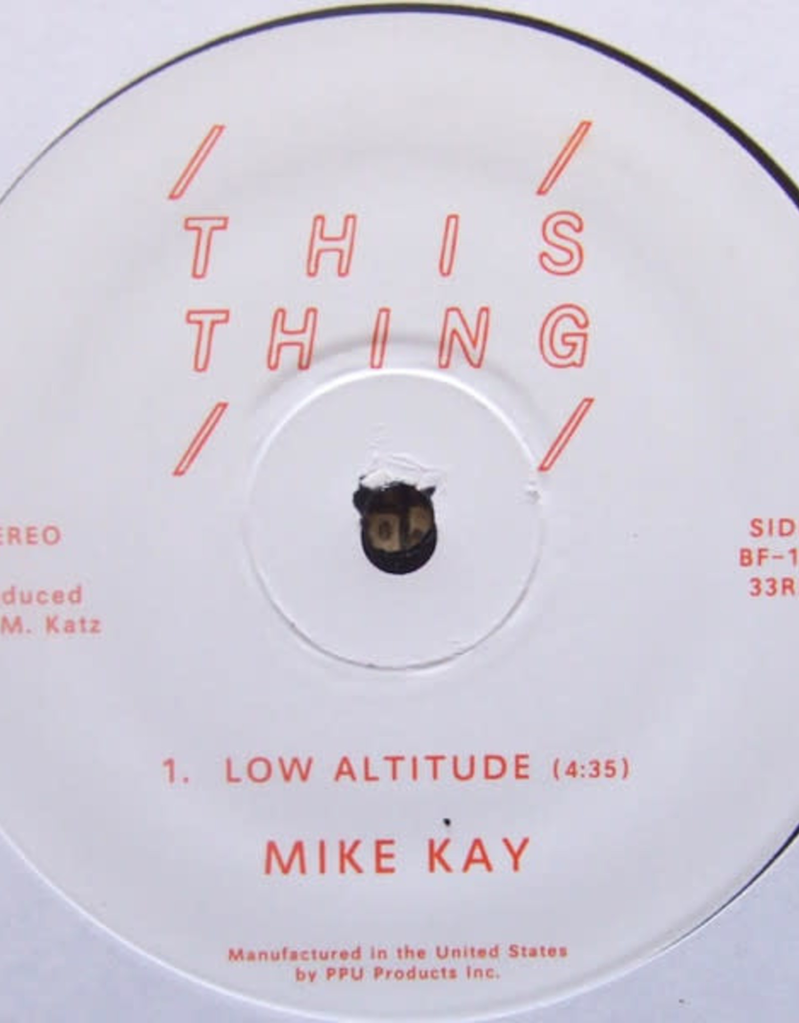 Mike Kay – Low Altitude PPU