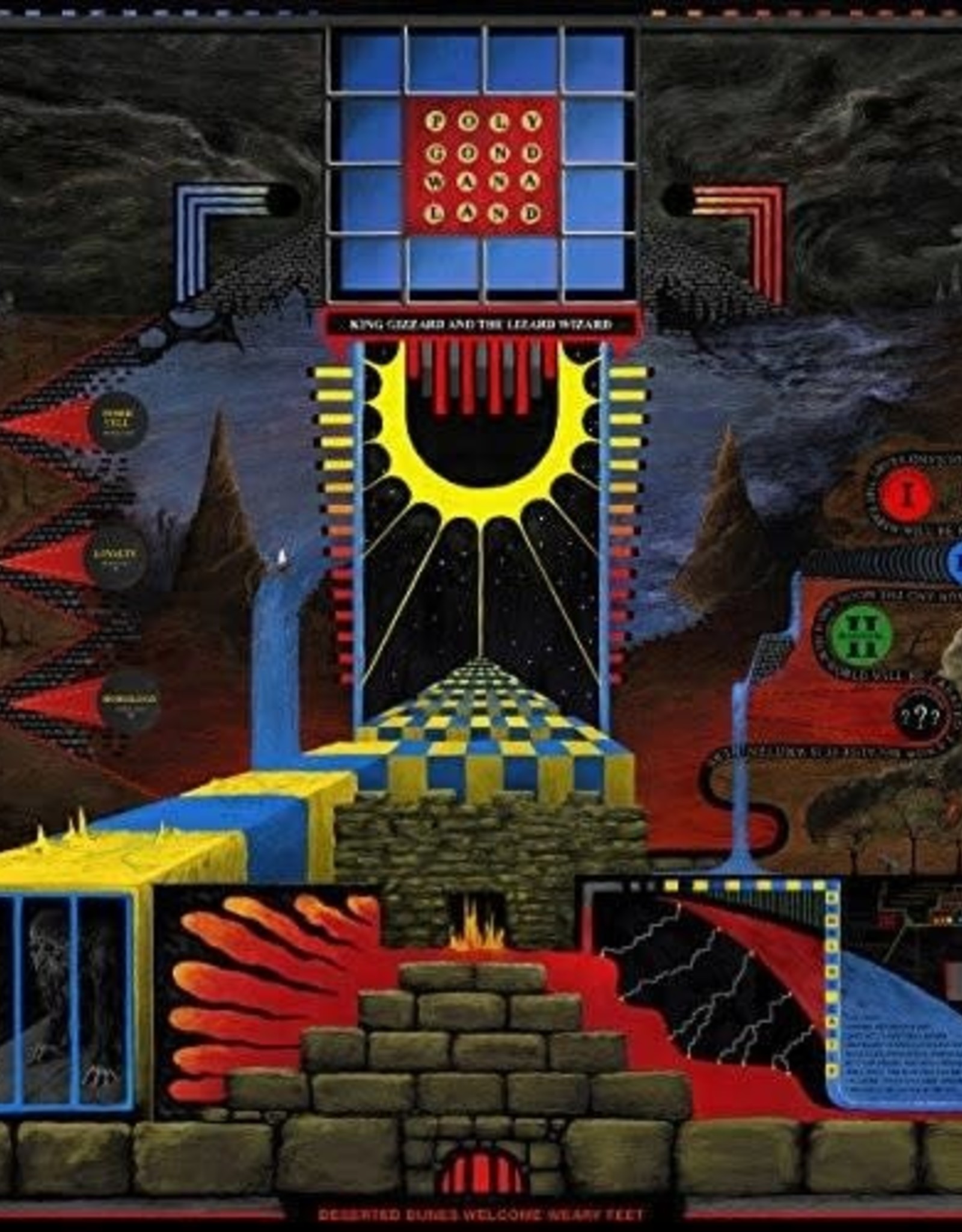 King Gizzard & the Lizzard Wizard - Polygondwanaland (tri-color)