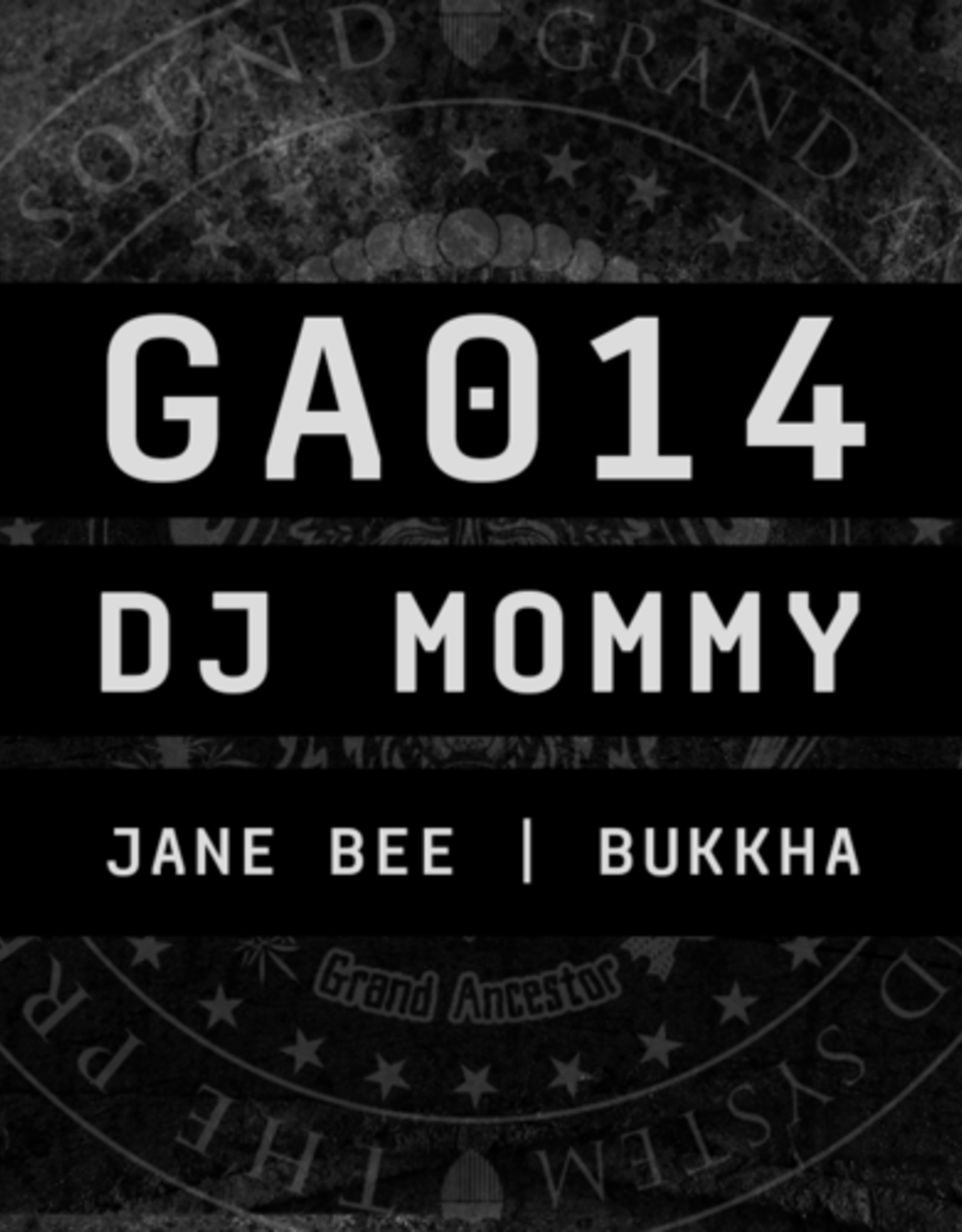 Jane Bee - DJ Mommy/Bukkha - Dub Mommy Grand Ancestor 7"