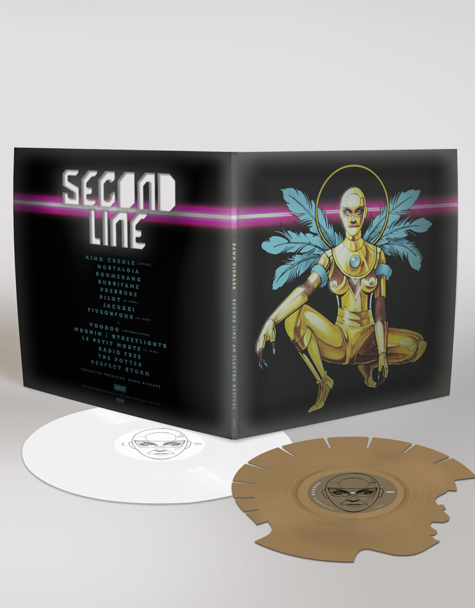 Dawn Richard - Second Line (Indie Exclusive Peak Vinyl Edition: White Vinyl w/ Bonus 12")