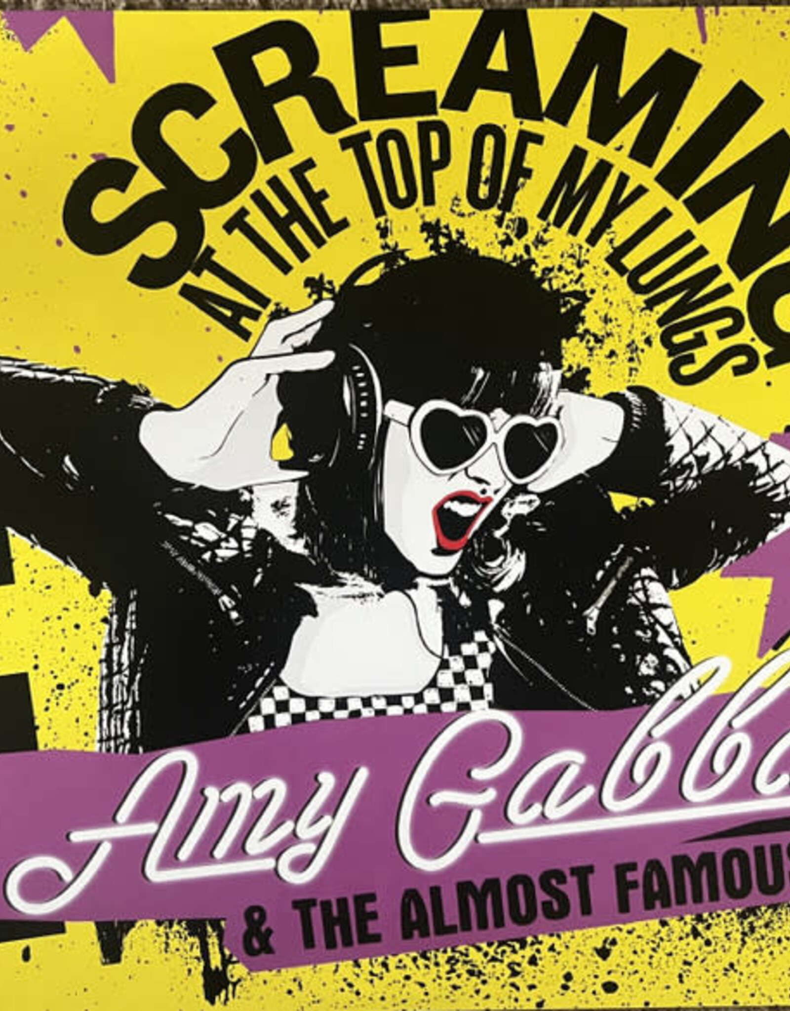 Amy Gabba And The Almost Famous – Screaming At The Top Of My Lungs