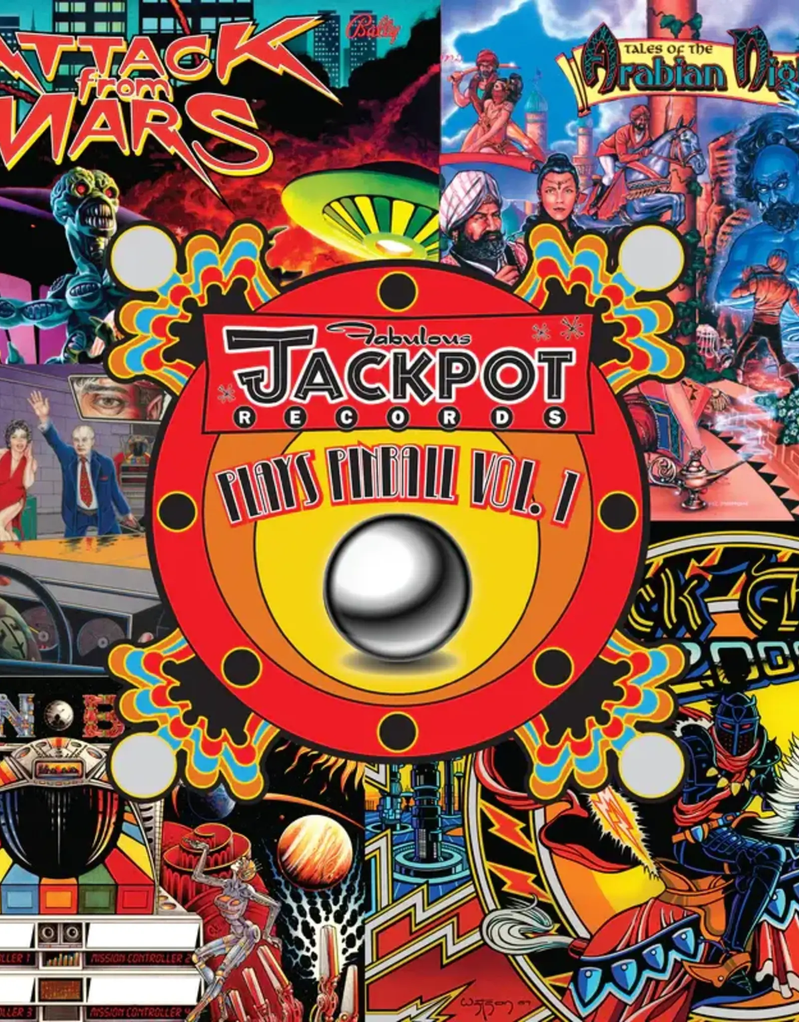Jackpot Plays Pinball, Vol. 1 (color vinyl edition)