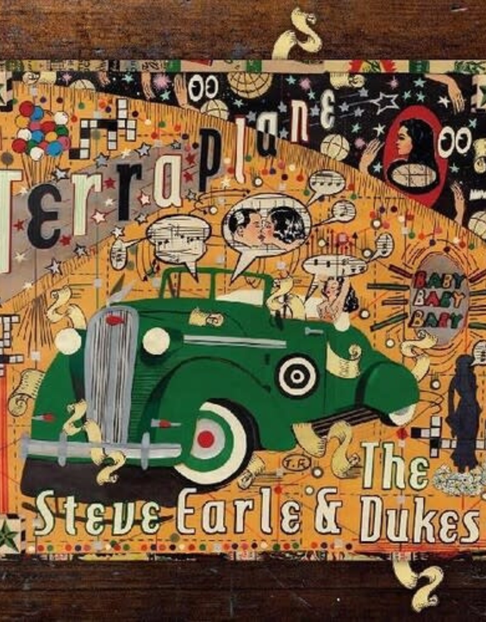 Steve Earle And The Dukes	Terraplane (Transparent Gold Vinyl)