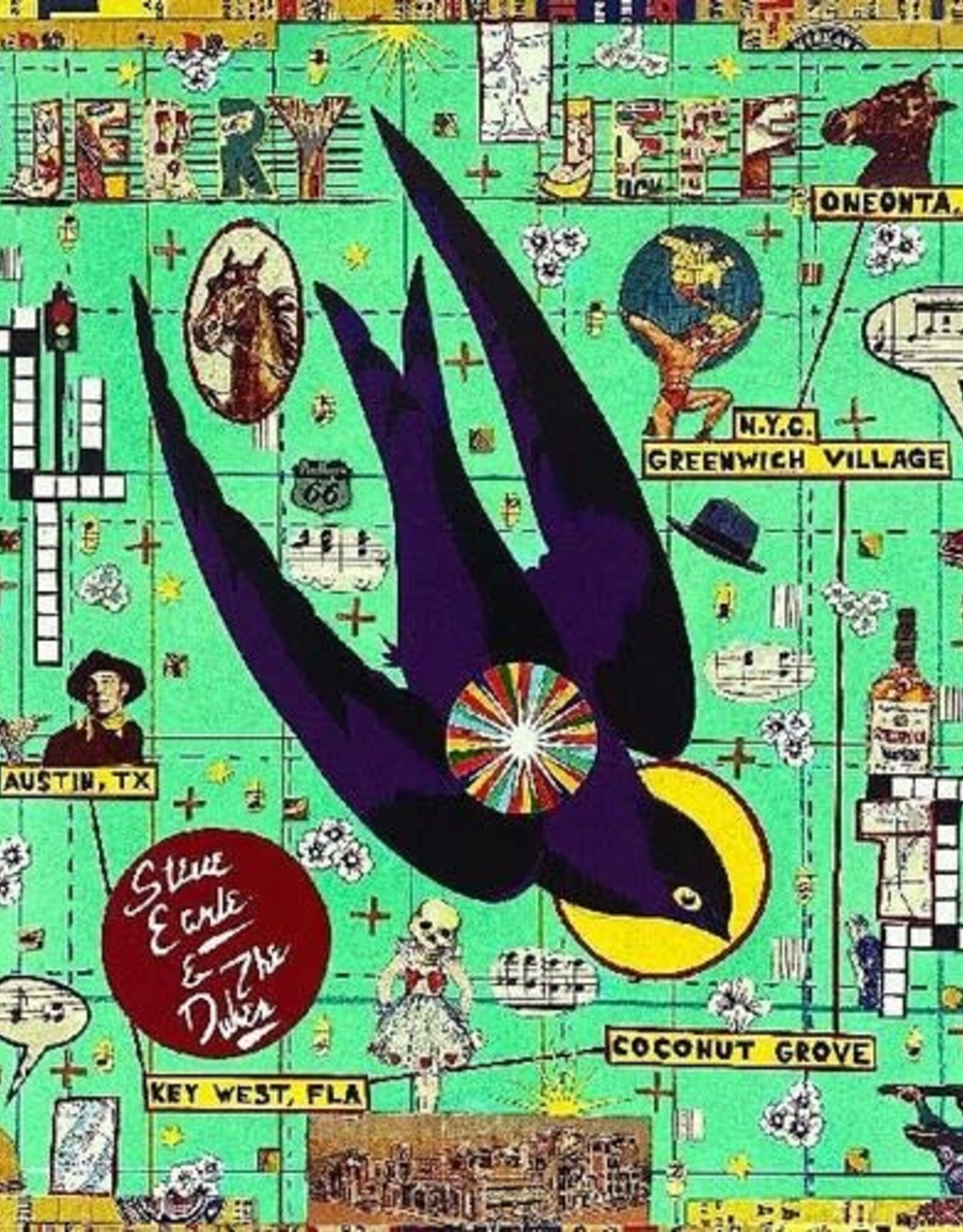 Steve Earle And The Dukes - JERRY JEFF (INDIE EXCLUSIVE, CLEAR VINYL)