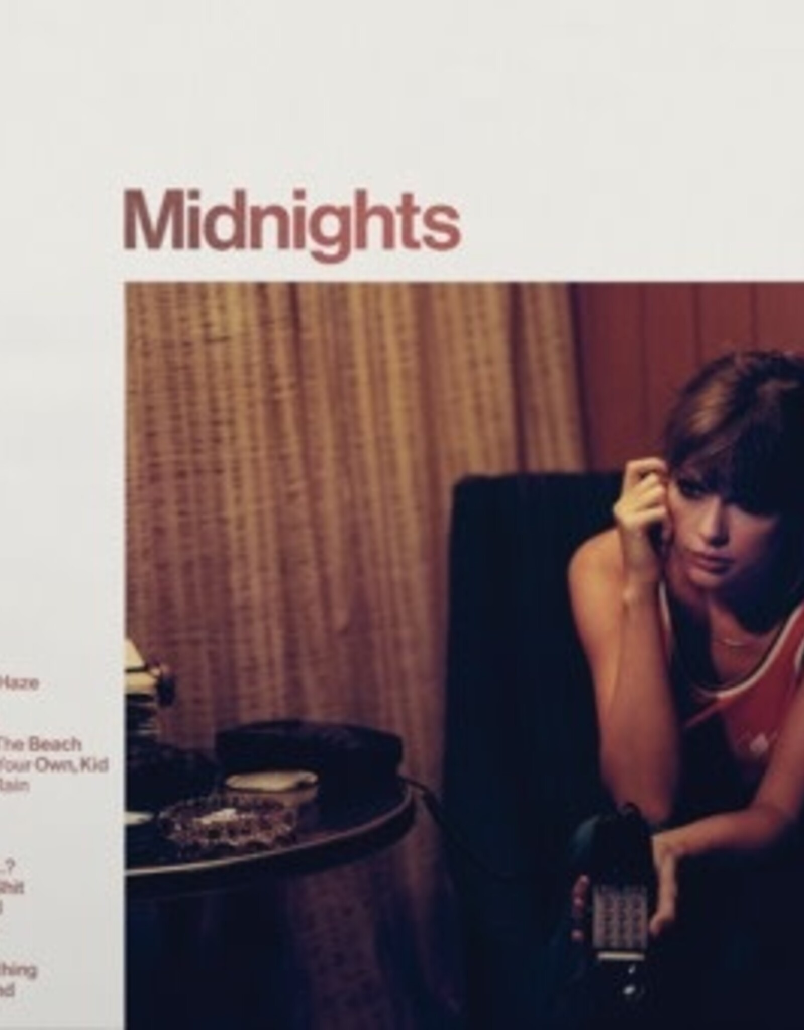 Taylor Swift- Midnights (blood moon vinyl)