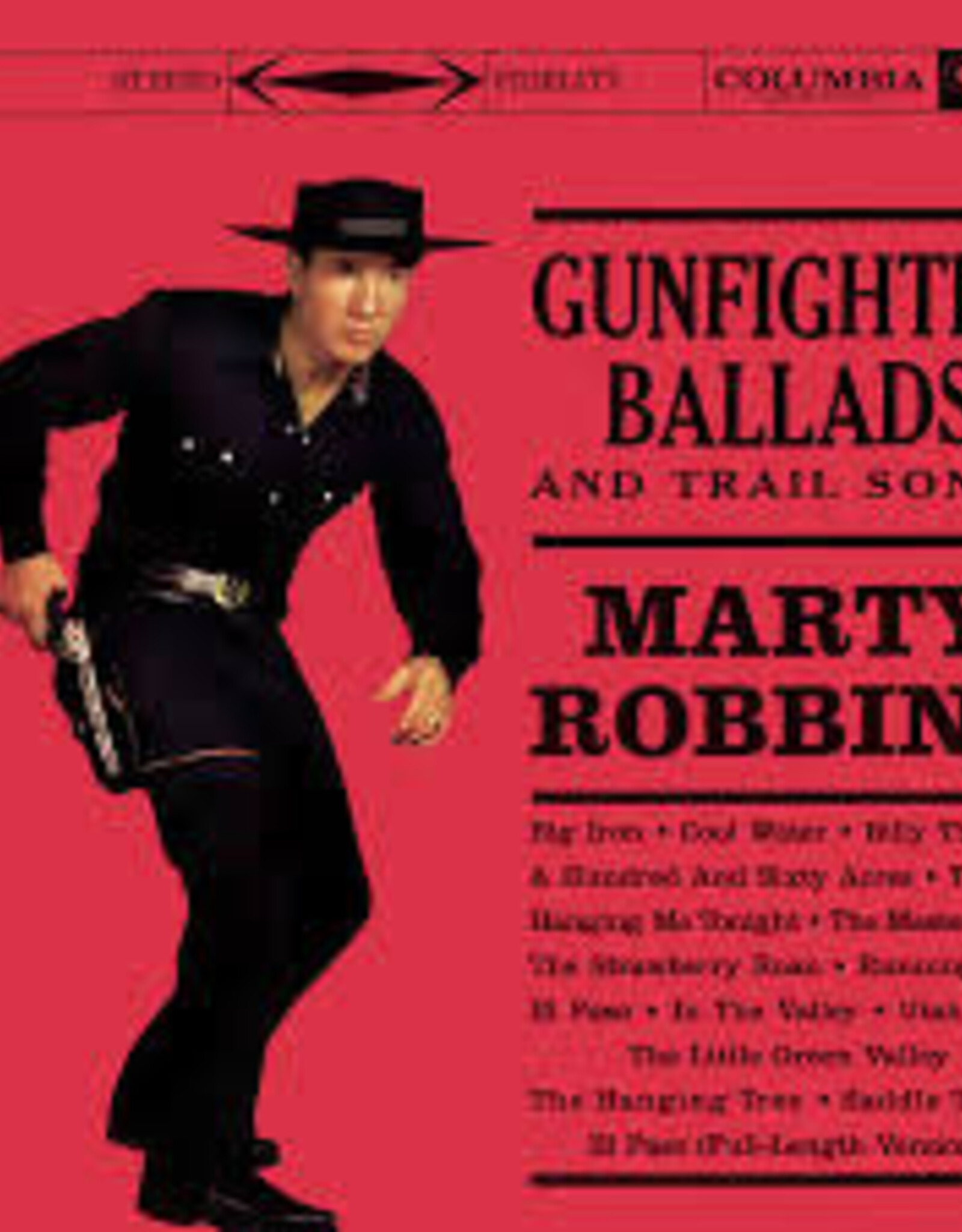 Marty Robbins - Sings Gunfighter Ballads and Trail Songs (SILVER & RED "BULLETS 'N BLOOD" VINYL)