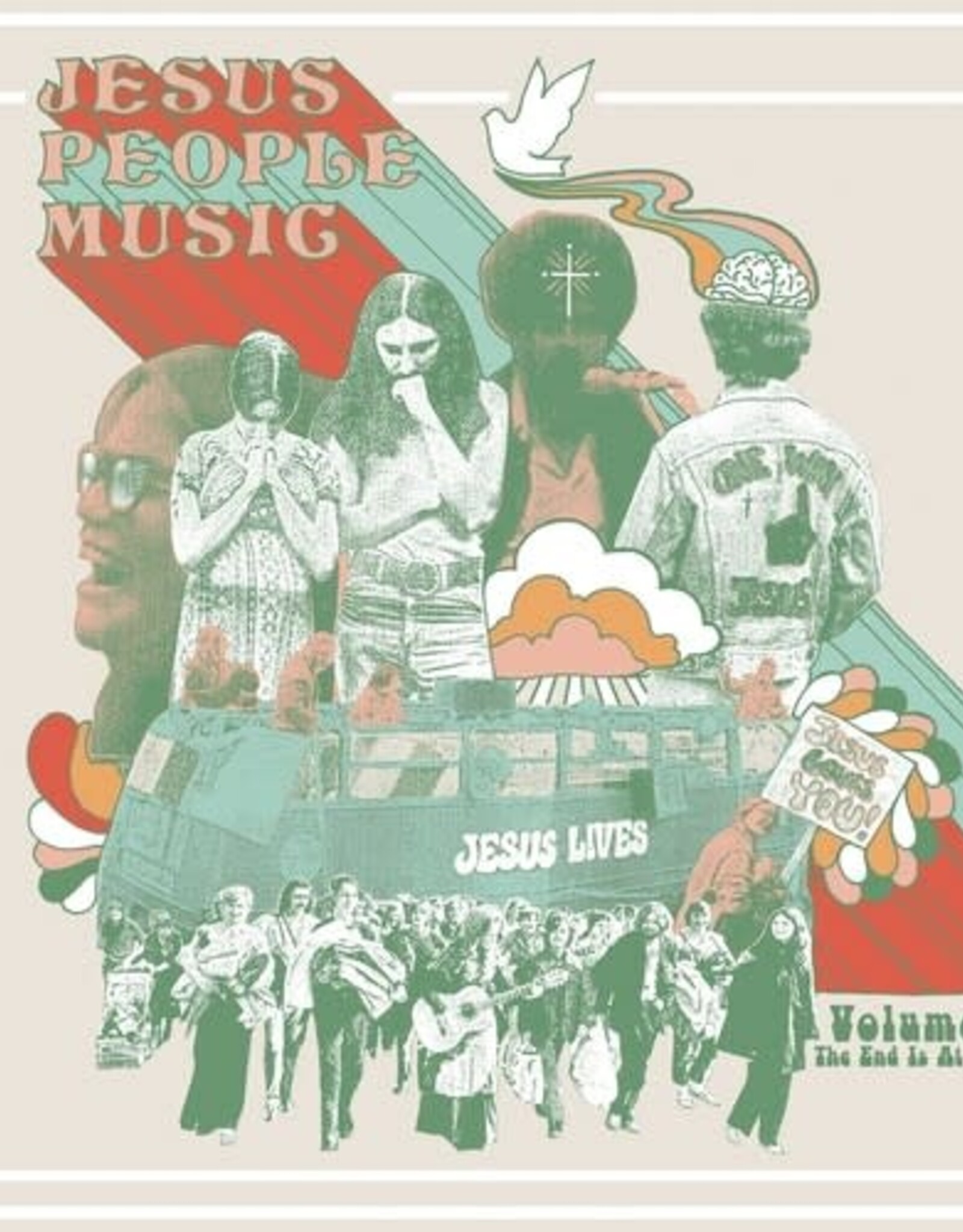 Jesus People Music Vol. 1: The End is at Hand / Various (Wine Colored Vinyl)