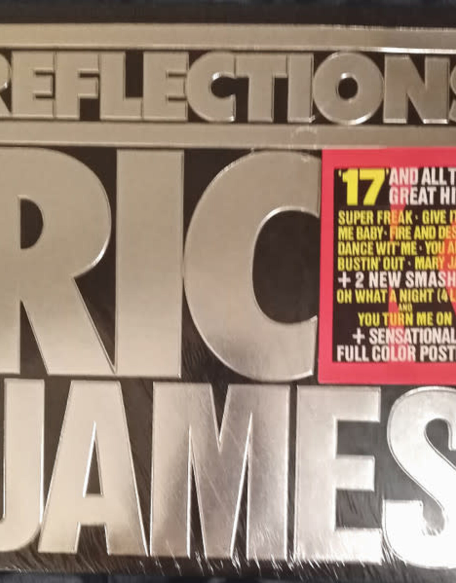 Rick James - Reflections (Sealed Original Press w/Poster)