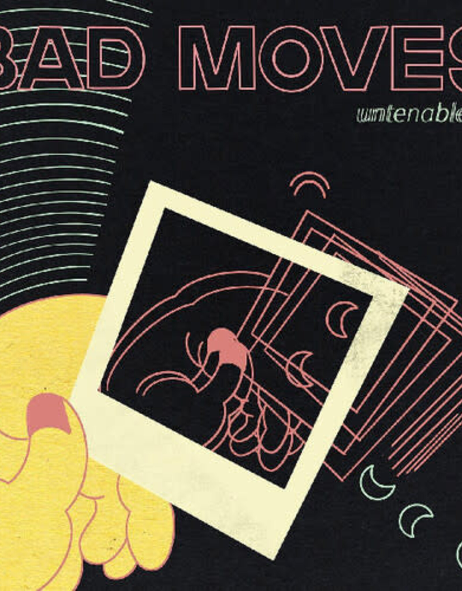 Bad Moves - Untenable (Icey Blue Vinyl)