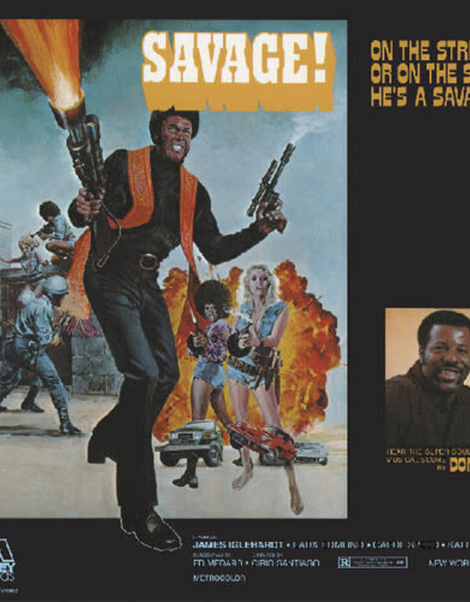 Don Julian - SAVAGE! Super Soul Soundtrack (BLOOD ORANGE VINYL)