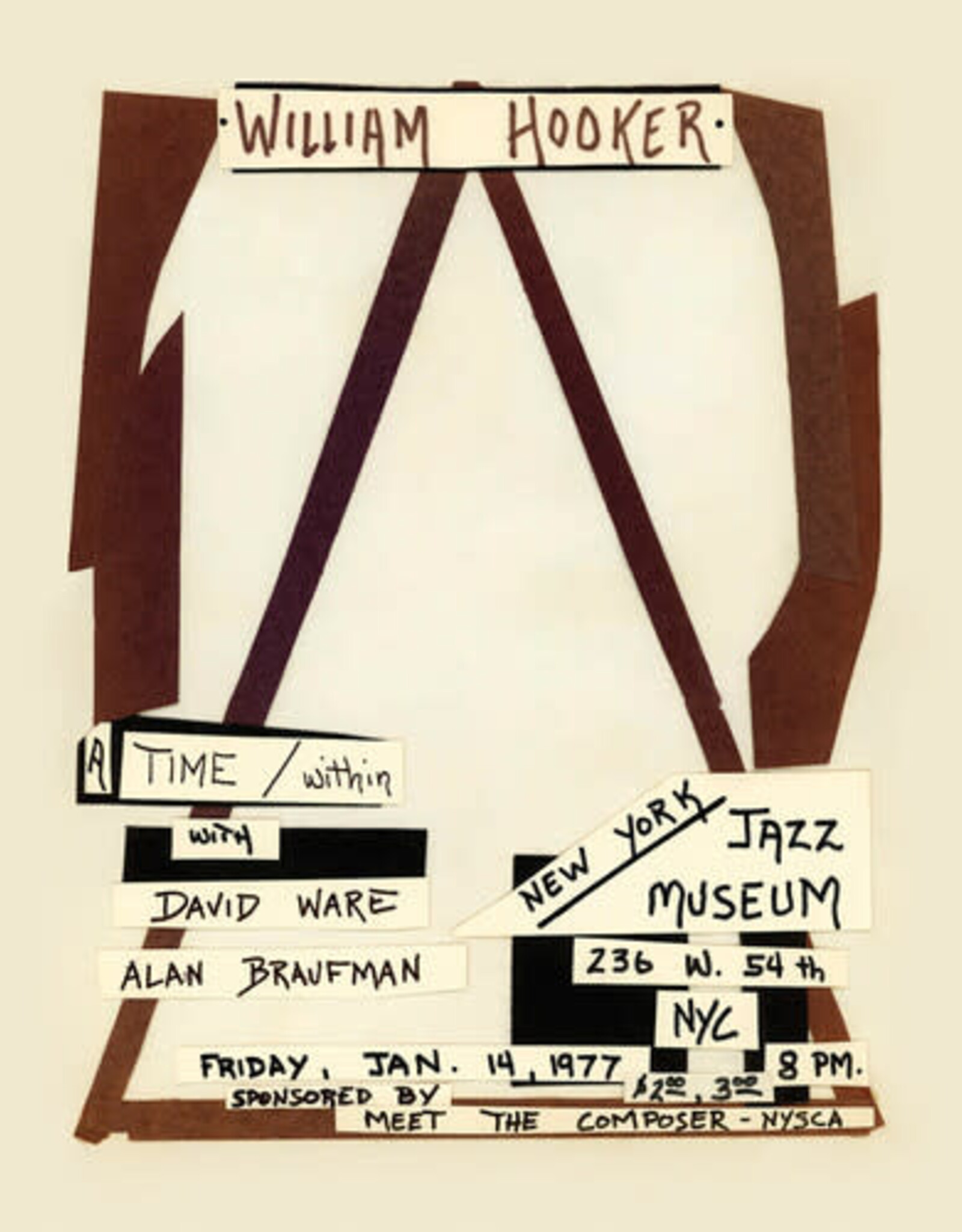 William Hooker  - A Time / Within: Live at the New York Jazz Museum, January 14, 1977