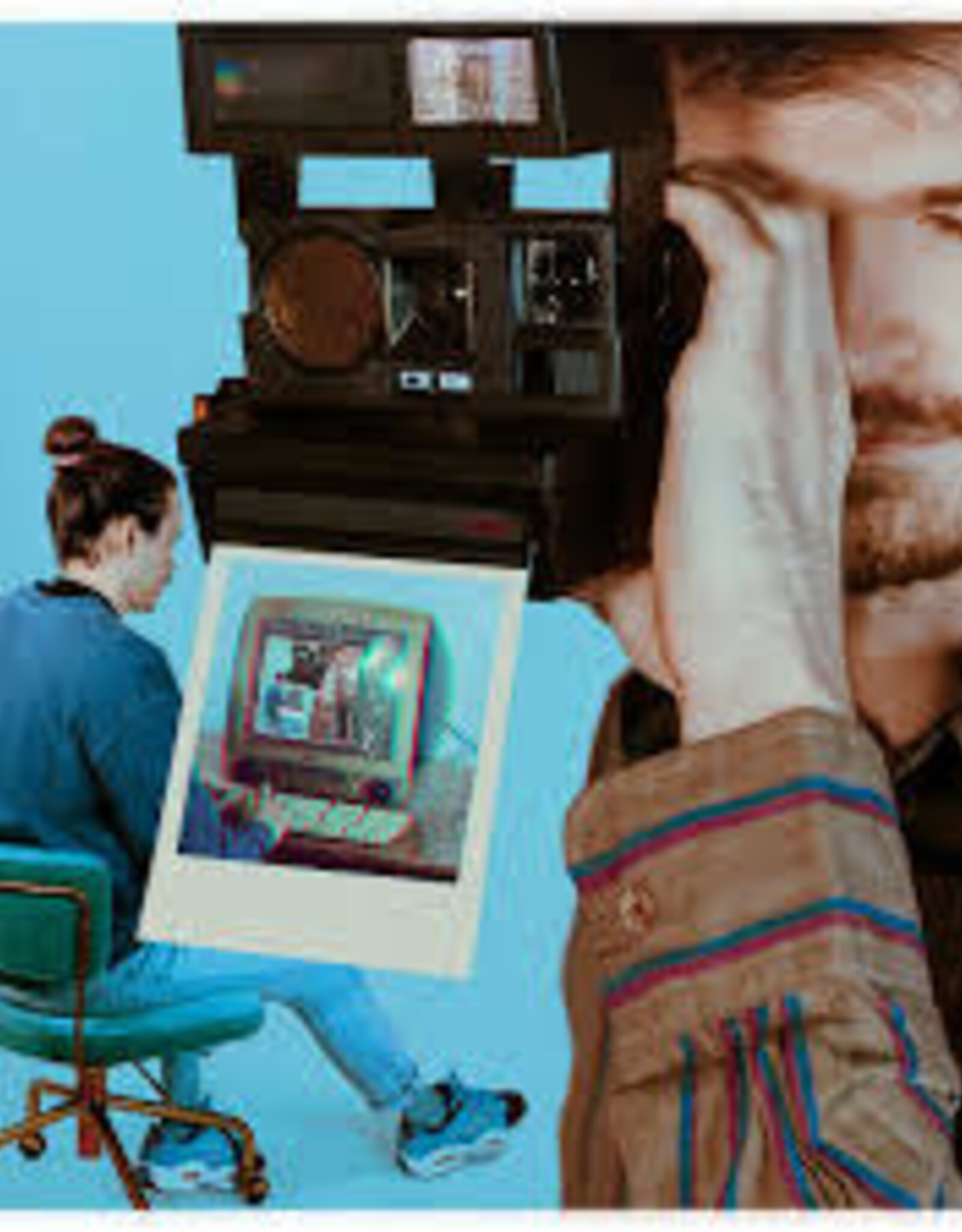 Origami Angel - Feeling Not Found (half blue/half pink vinyl)