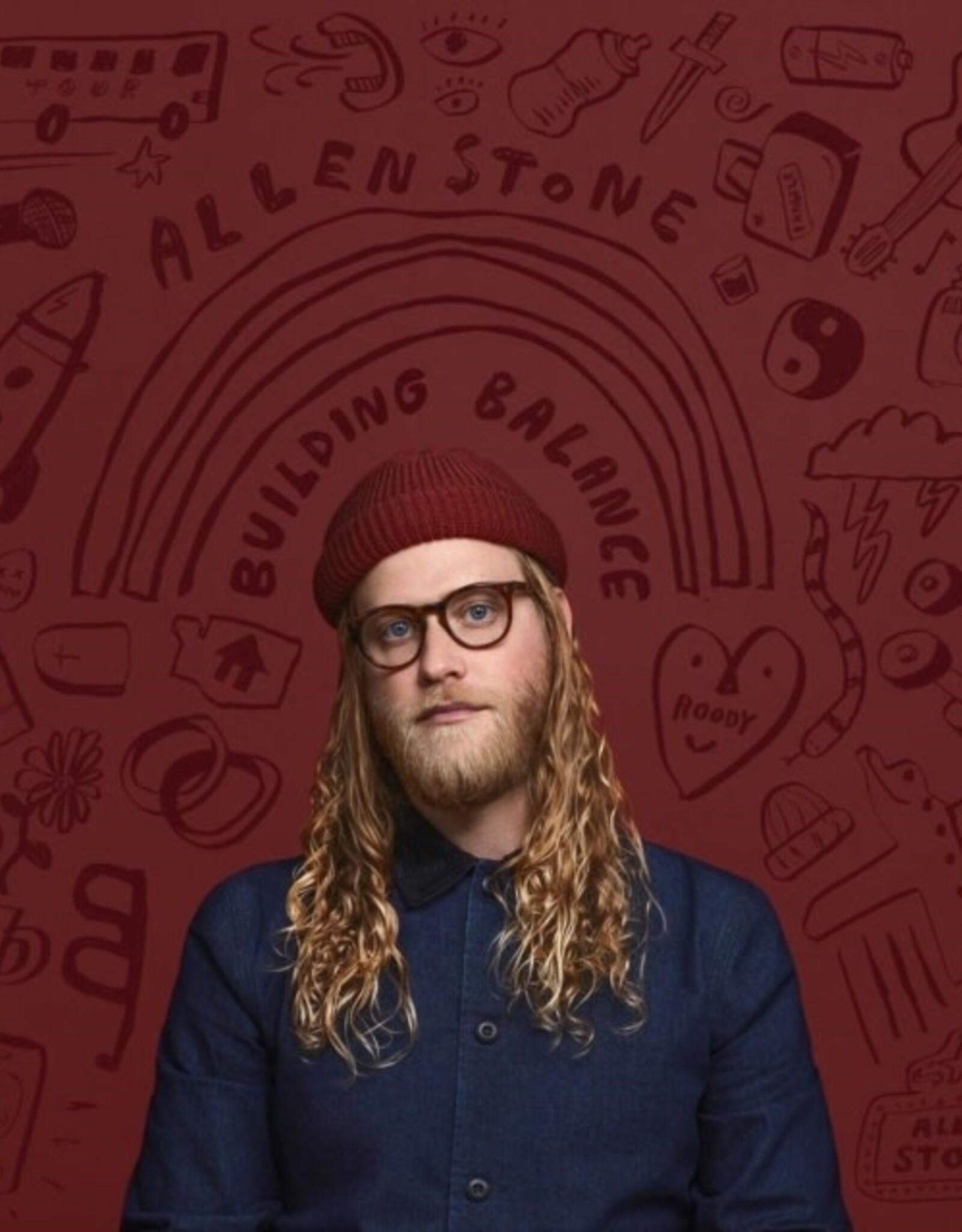 Allen Stone - Building Balance (Blue & Red vinyl)
