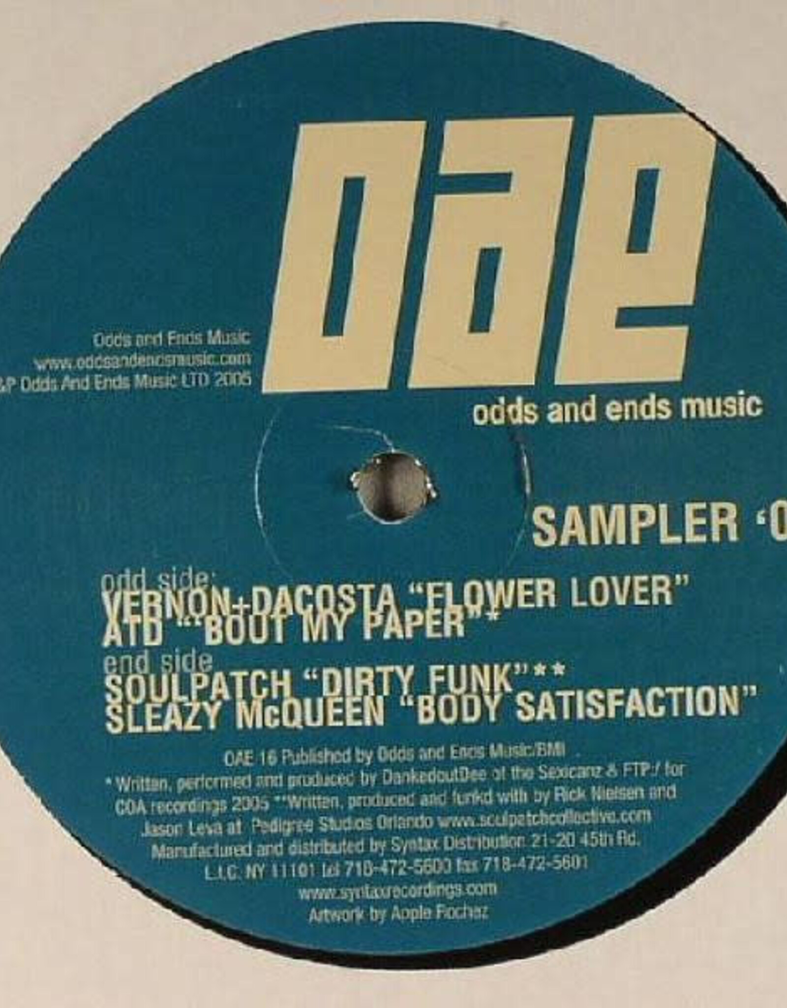 Various - Sampler '05 (Odds and Ends Music)