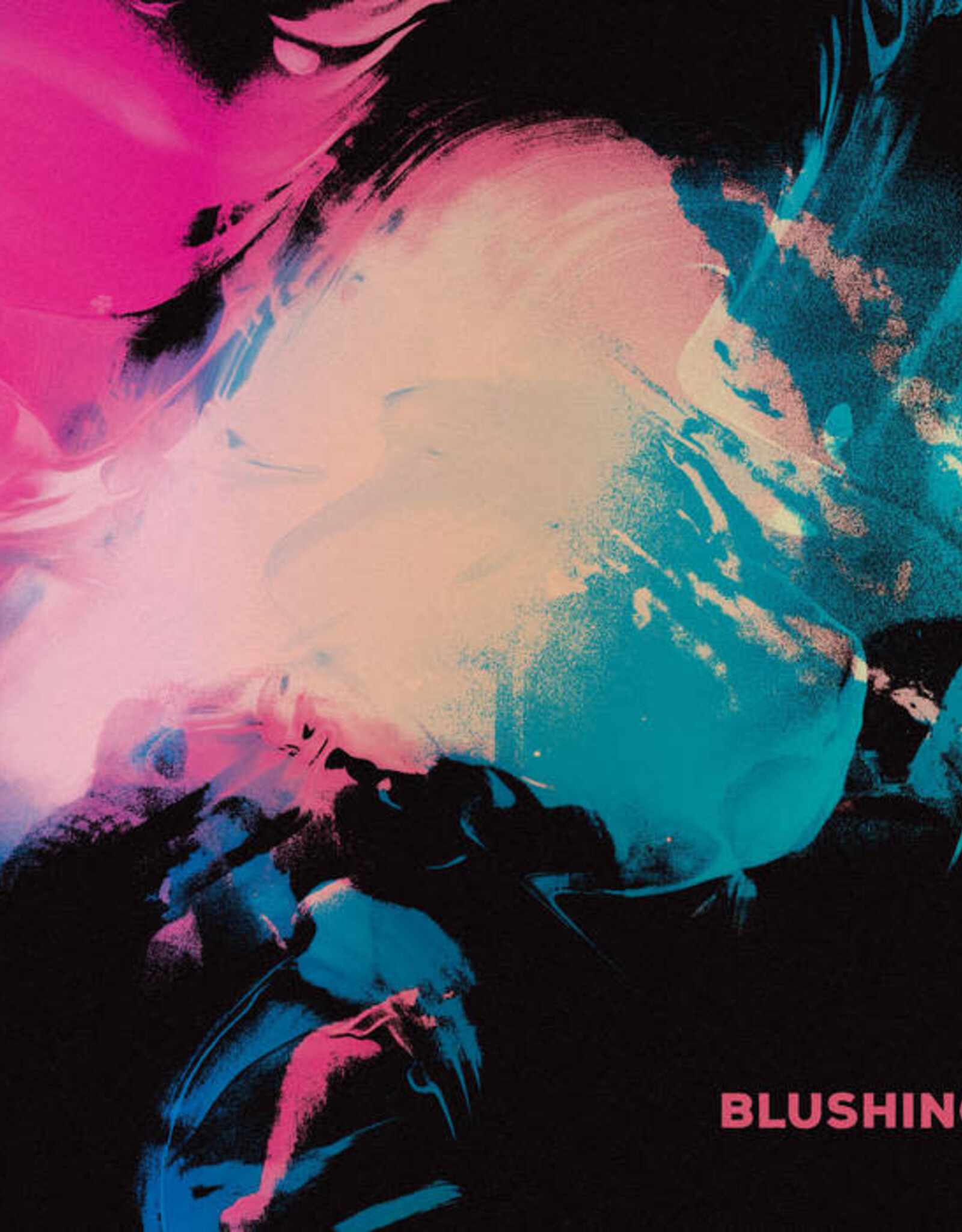 Blushing - s/t (blue vinyl)