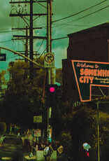 Origami Angel - Somewhere City (Yellow w/ Orange and Green Splatter)