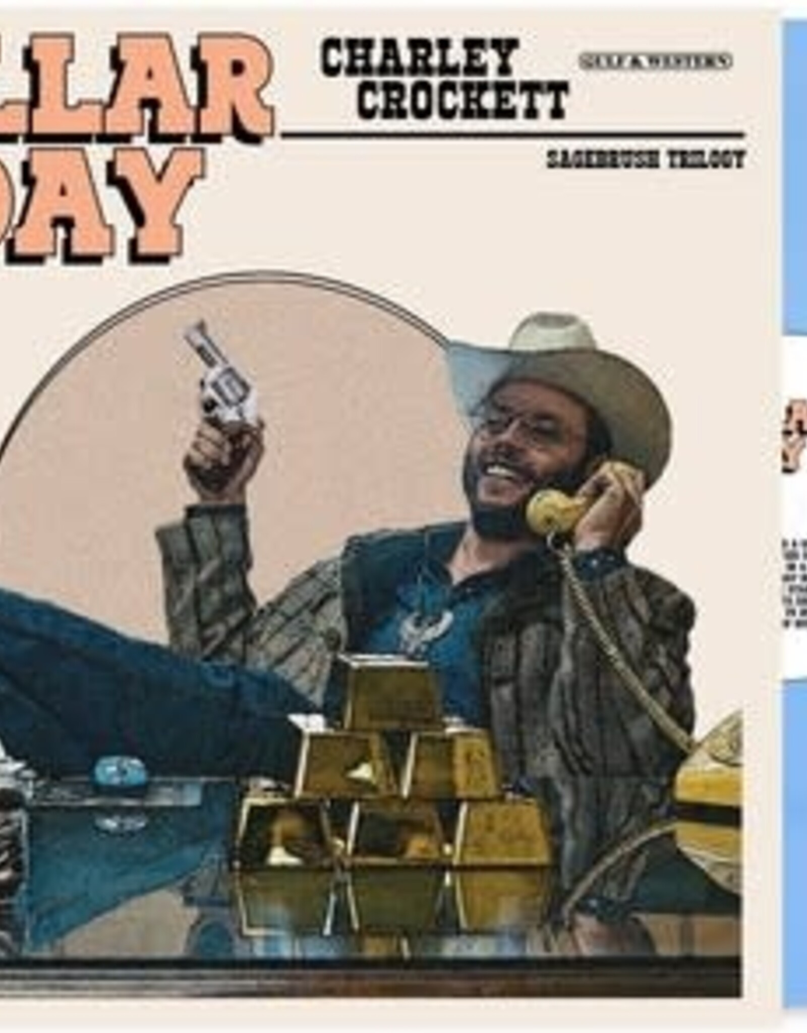 Charley Crockett - Dollar A Day (Blue Vinyl, Alternate Cover)
