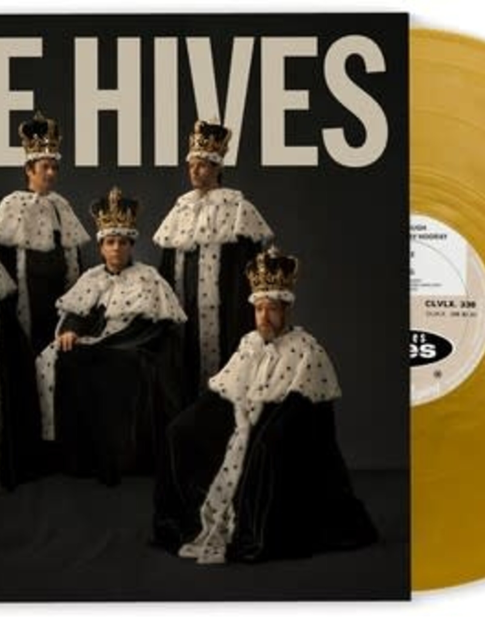Hives	- Hives Forever Forever The Hives  (Gold Vinyl w/Signed Card)
