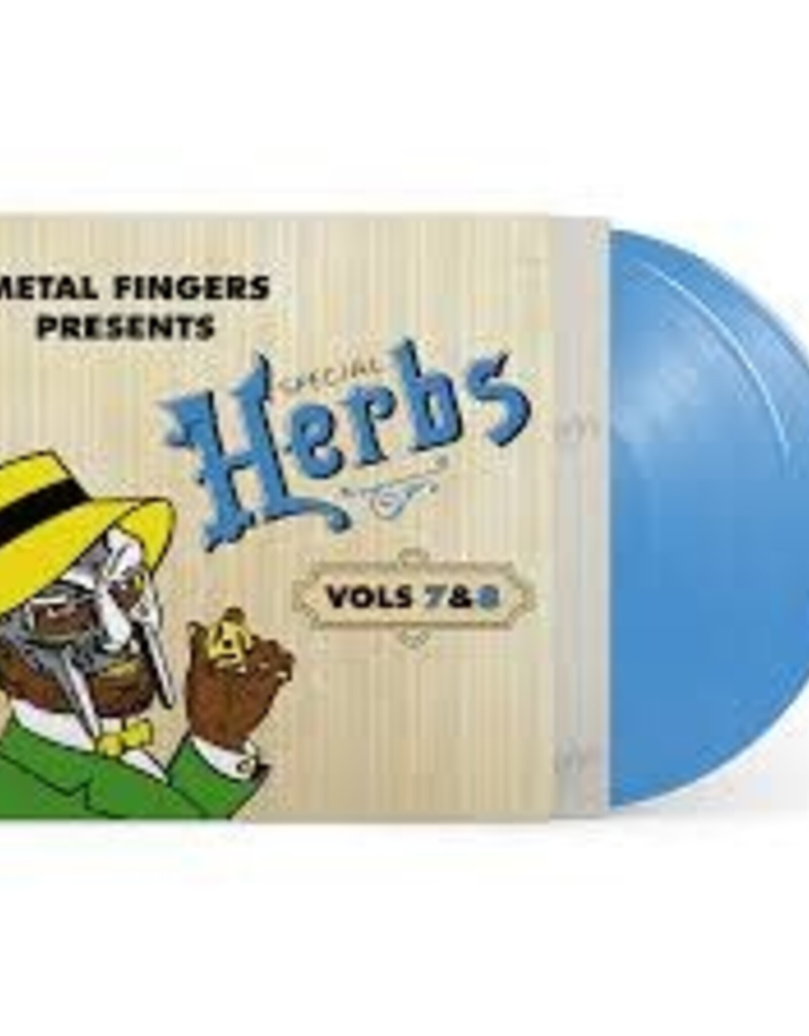 MF DOOM - Metal Fingers Presents: Special Herbs Vol. 7 & 8 (Sky Blue Vinyl)