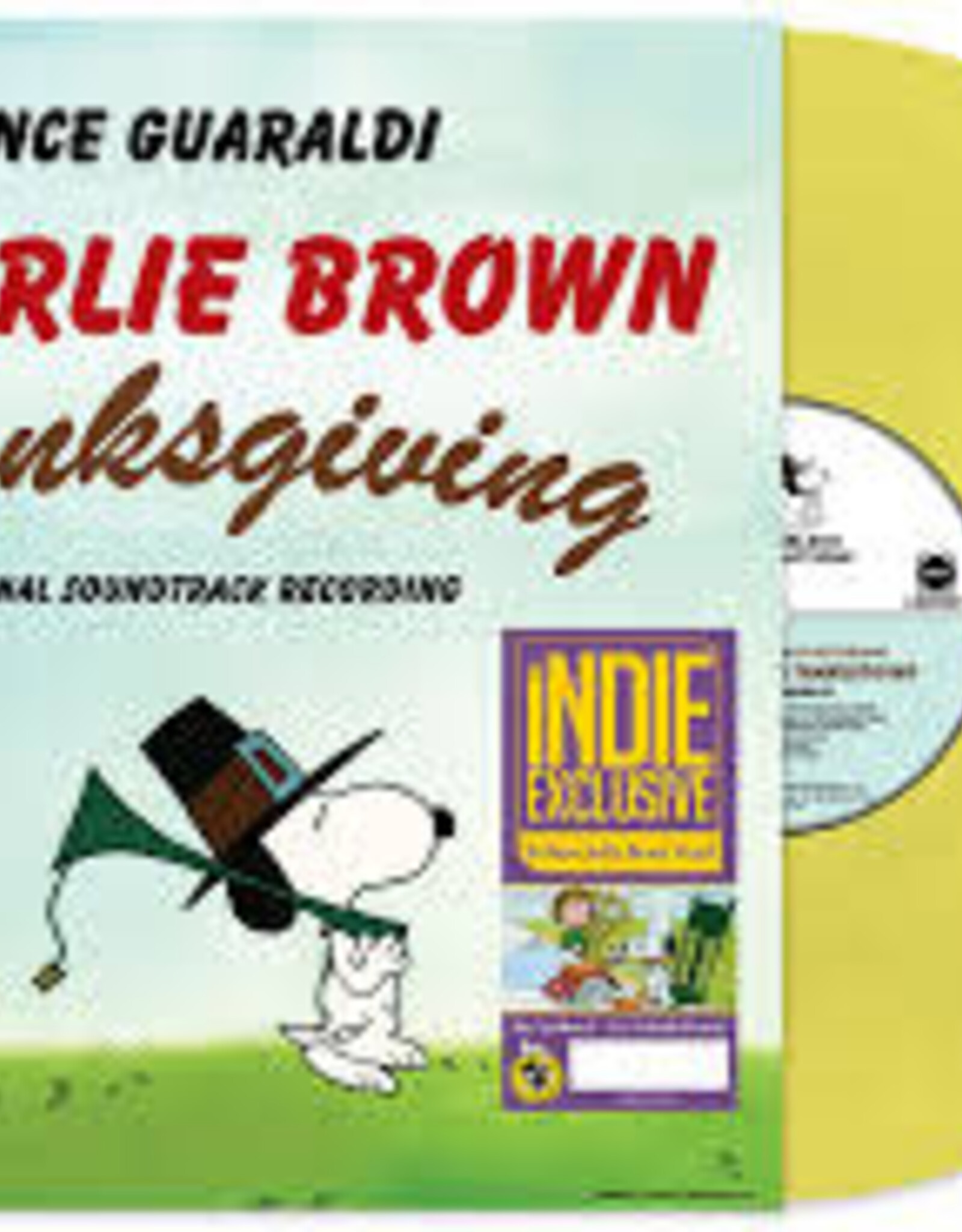 Vince Guaraldi - A Charlie Brown Thanksgiving (yellow jelly bean vinyl)