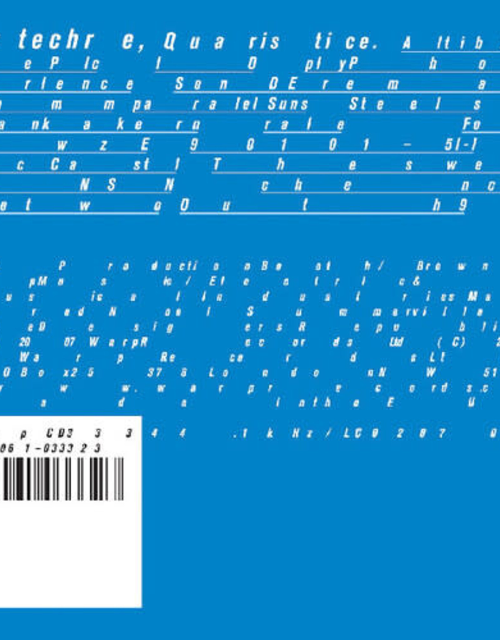 Autechre - Quaristice
