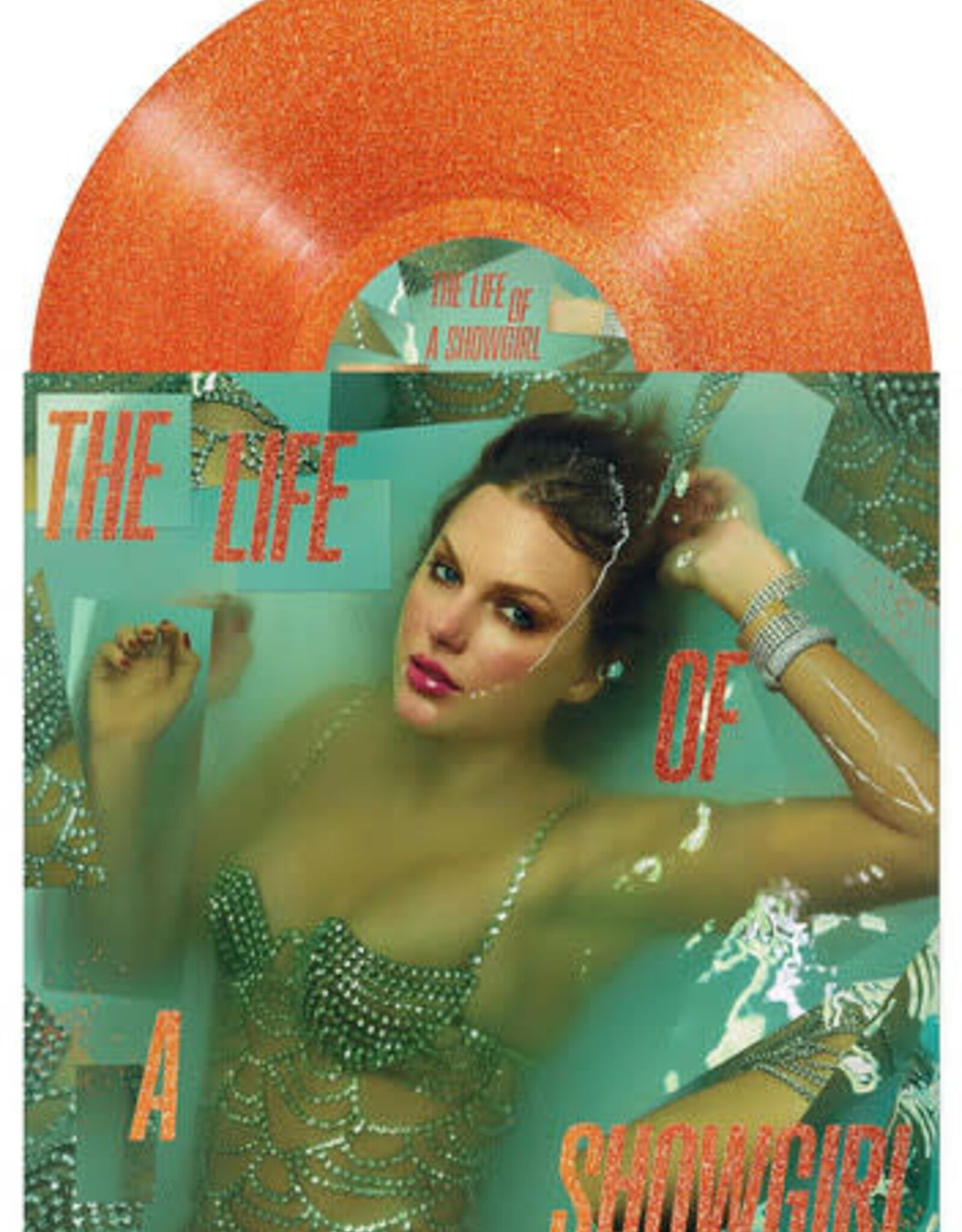 Taylor Swift - The Life of a Showgirl [Orange Glitter Vinyl]