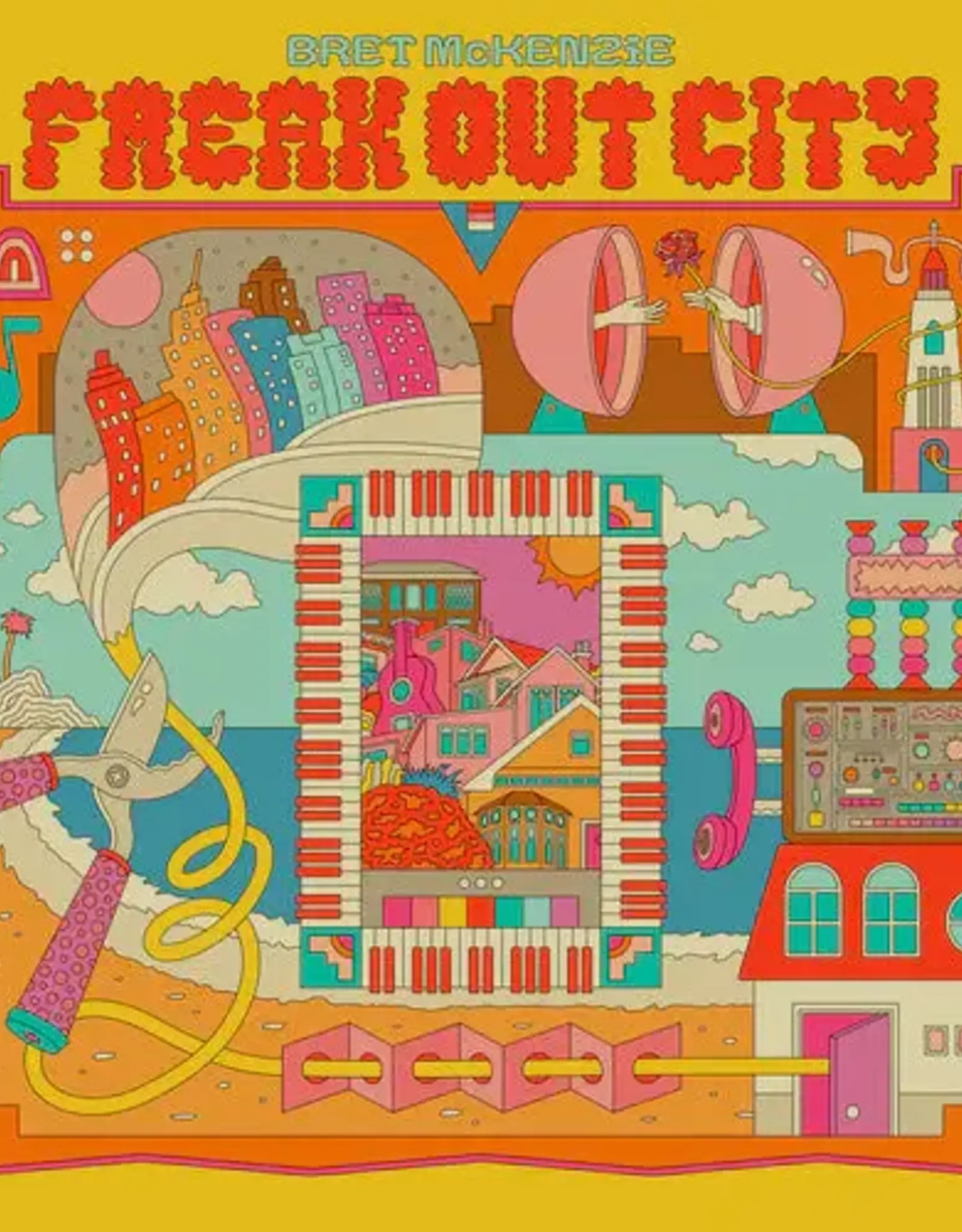 Bret McKenzie - Freak Out City (Glacial Blue) - SIGNED