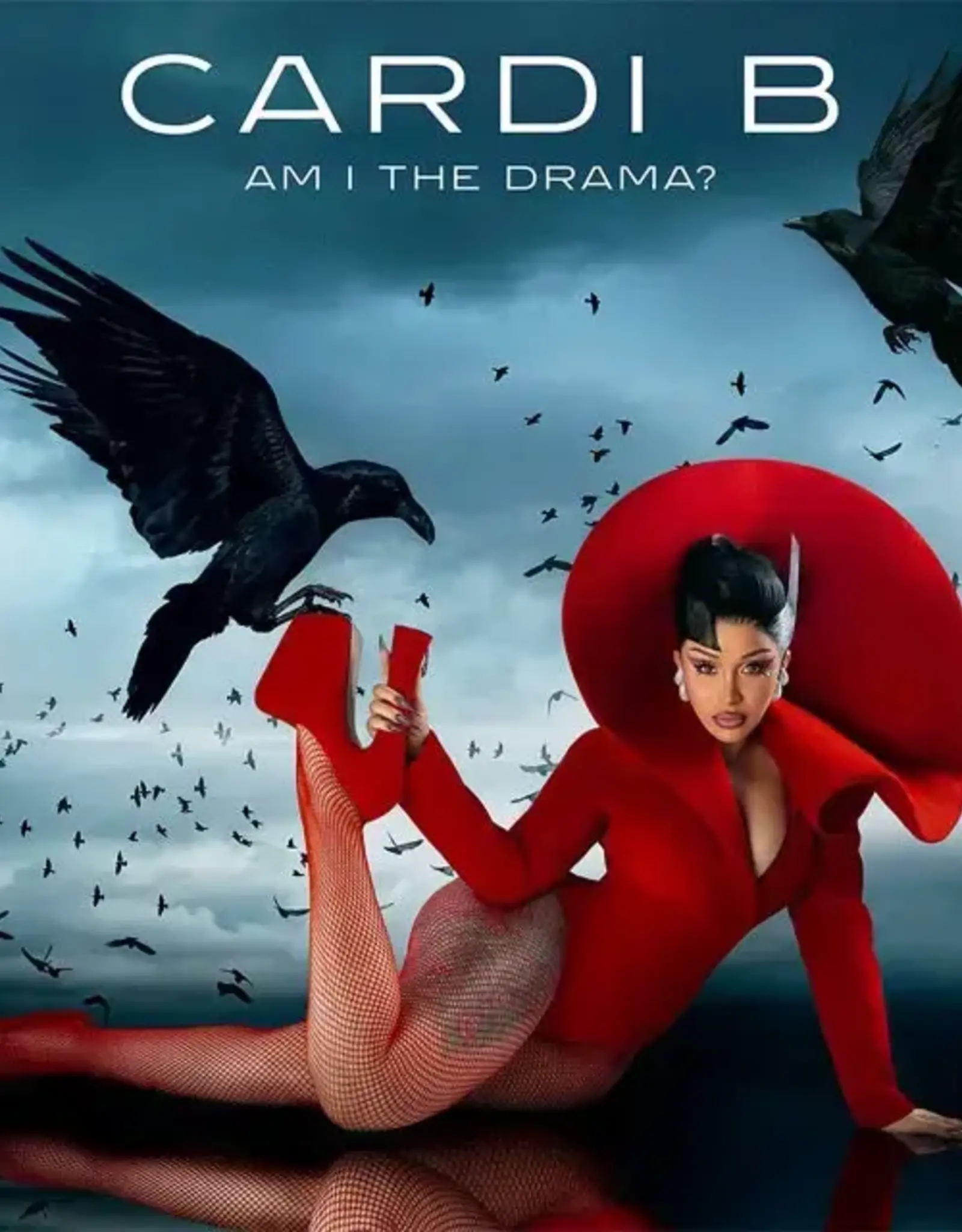 Cardi B - Am I the Drama? (Baby Blue + signed)