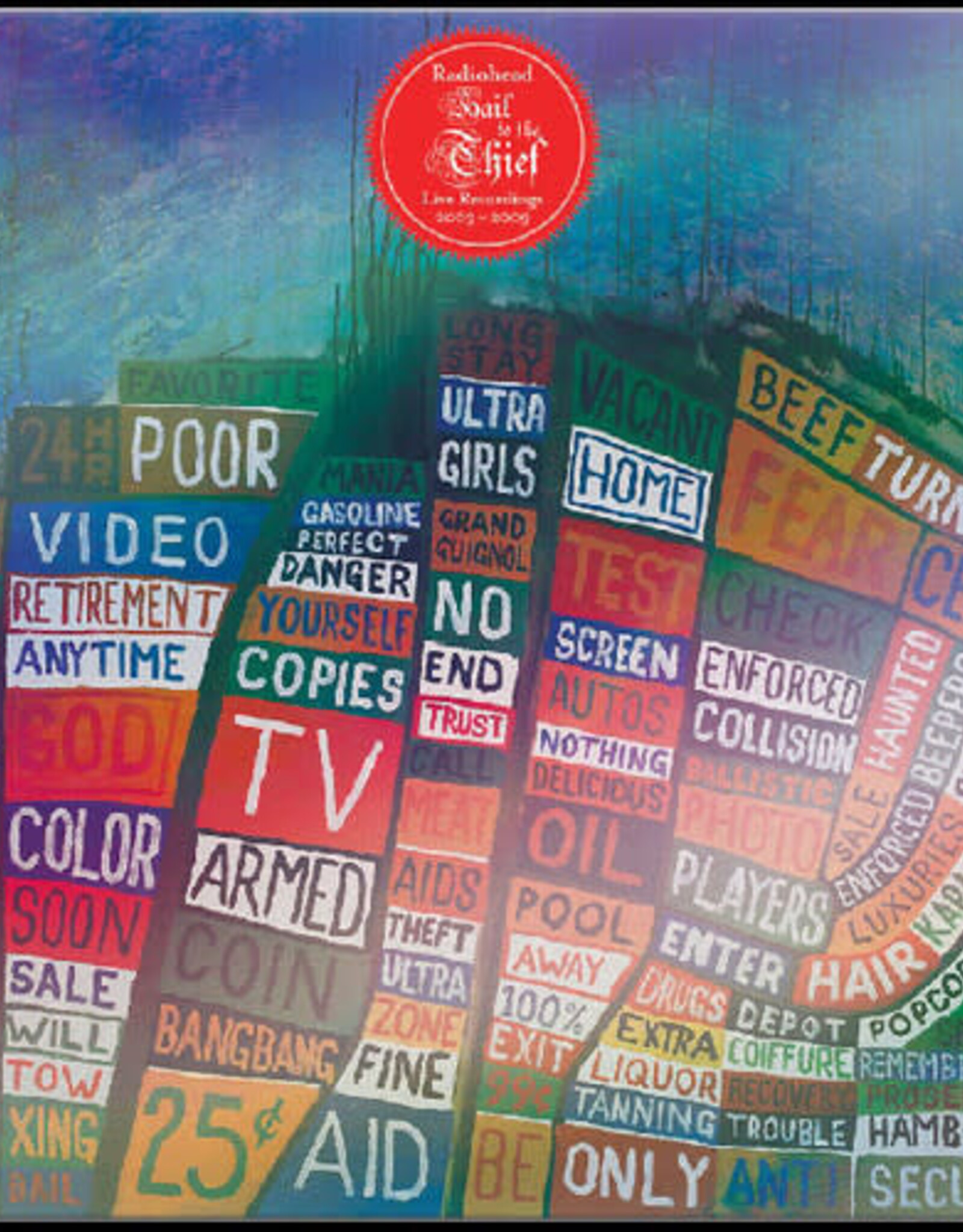 Radiohead -  Hail to the Thief Live Recordings 2003-2009 (Red Vinyl)