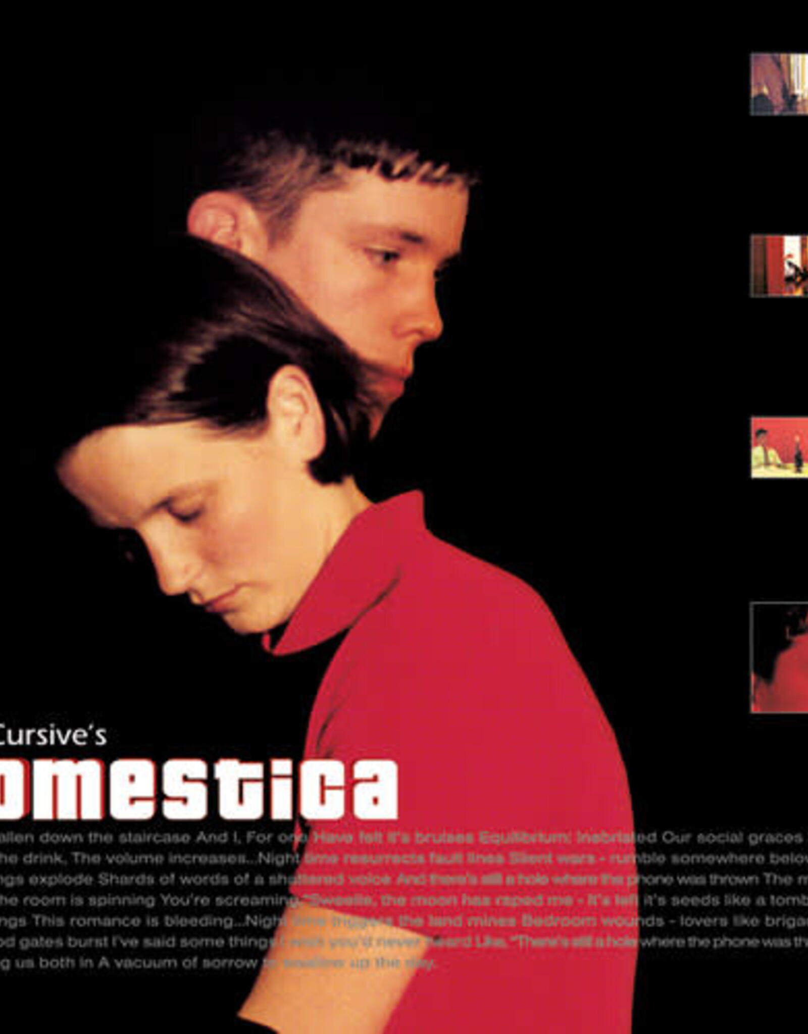 Cursive- Domestica (Red Smoke Vinyl)